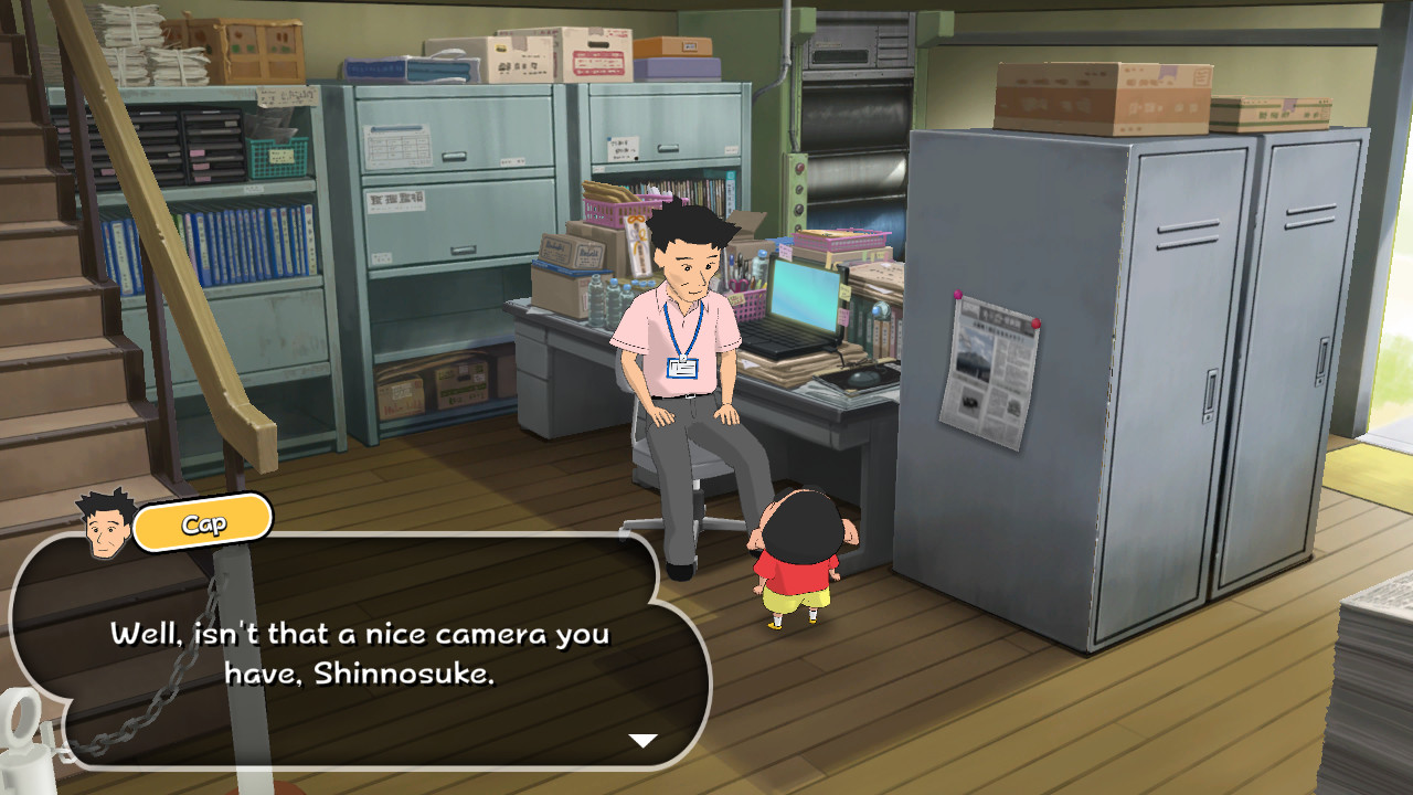 Shin-Chan a sa date (et une version PC)
