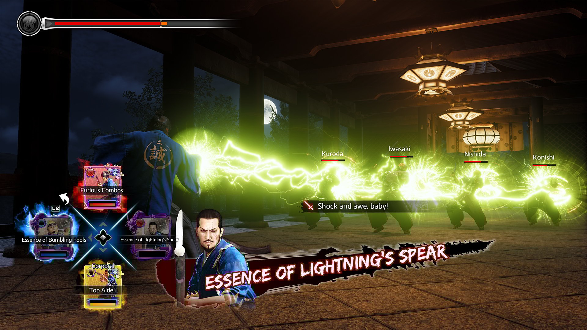 Like a Dragon : Ishin a sa démo jouable