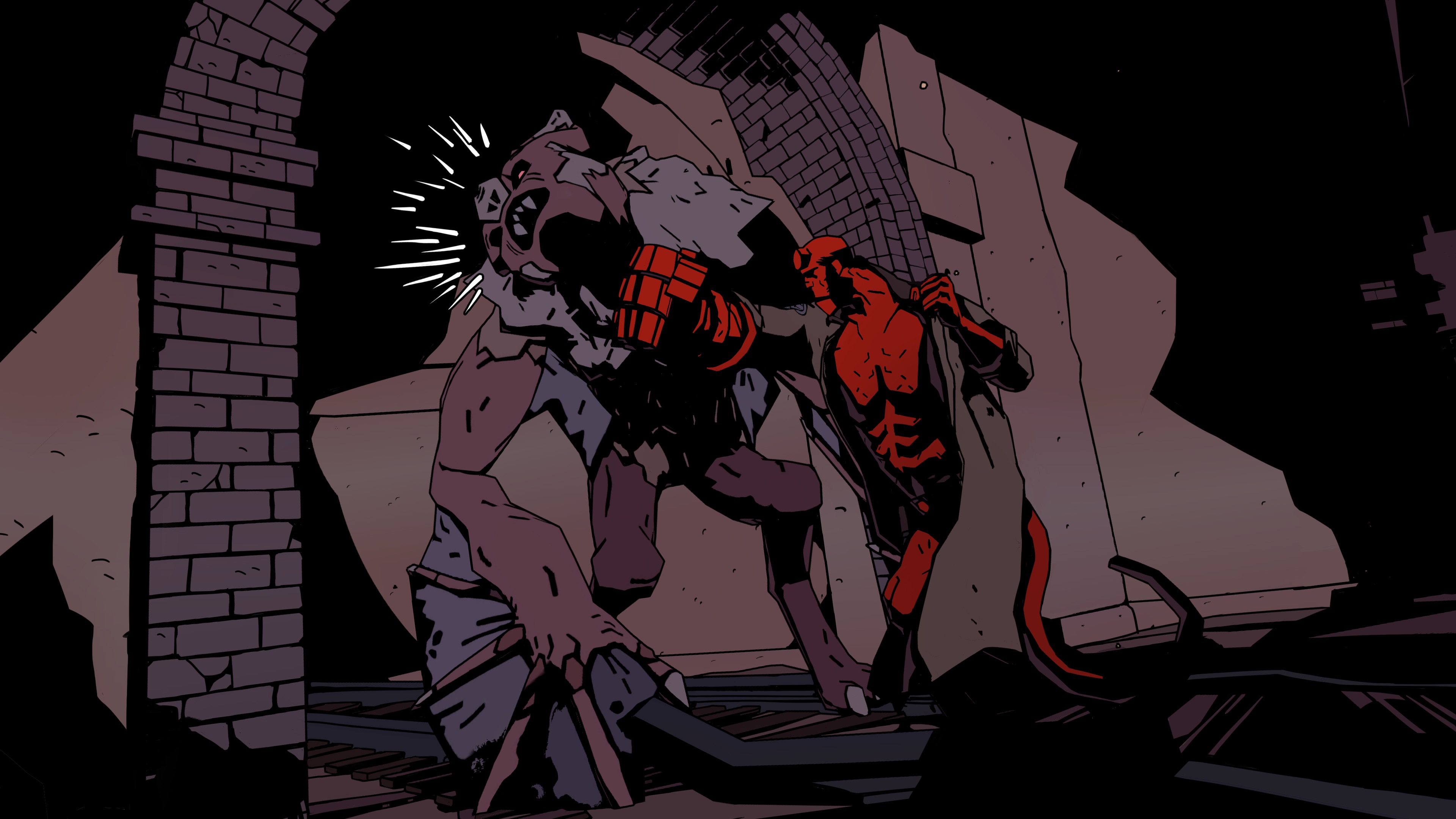 Hellboy : Web of Wyrd, nouveau rogue par l'équipe de West of Dead