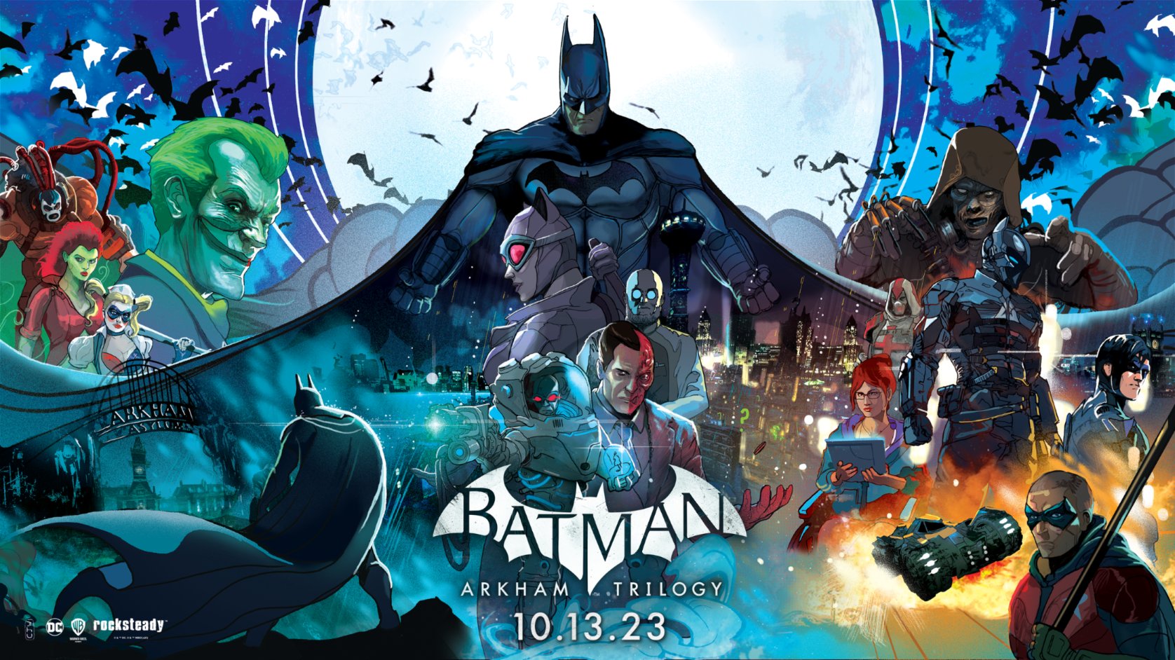 Batman Arkham Trilogy daté sur Switch, mais avec seulement Asylum sur la cartouche