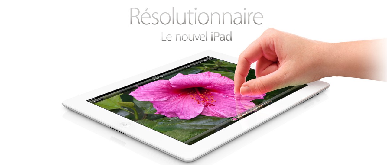 Apple présente son New iPad