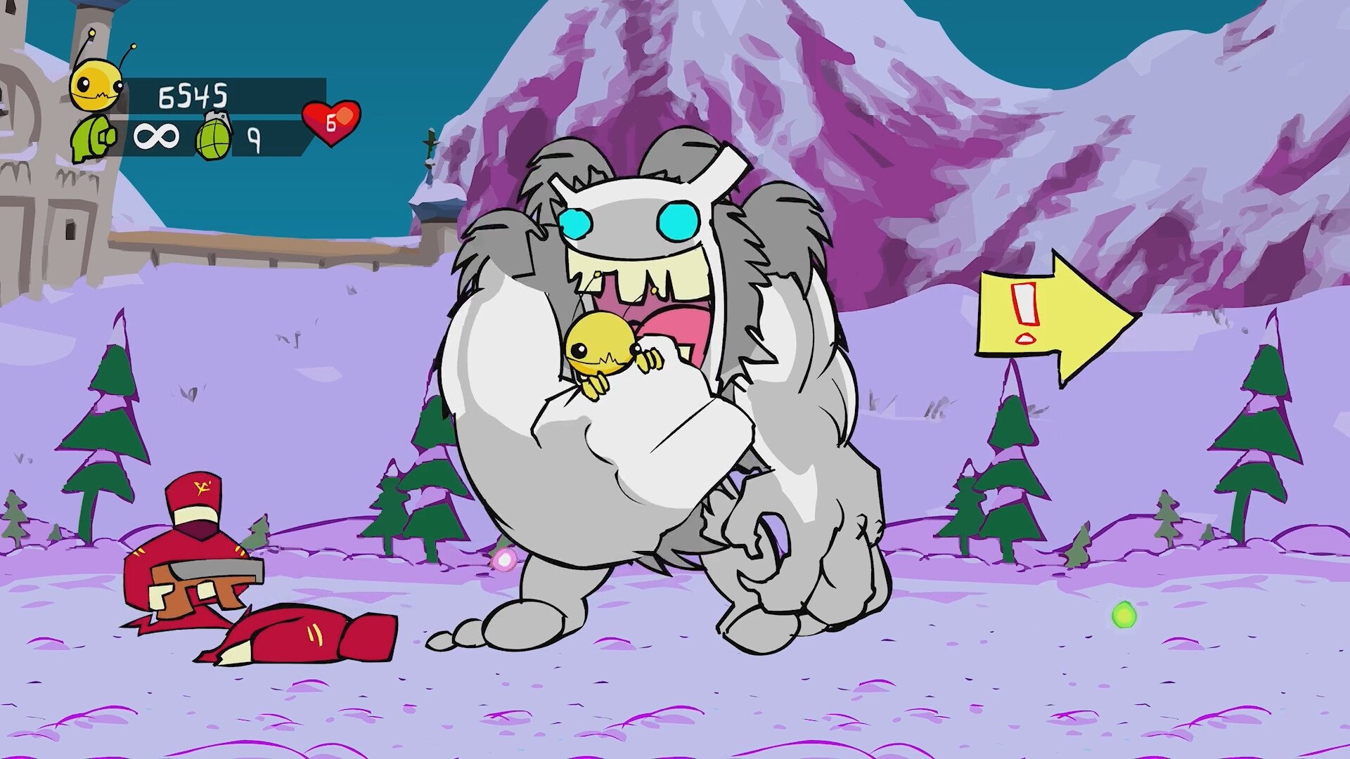 Alien Hominid : outre la relecture, un remaster