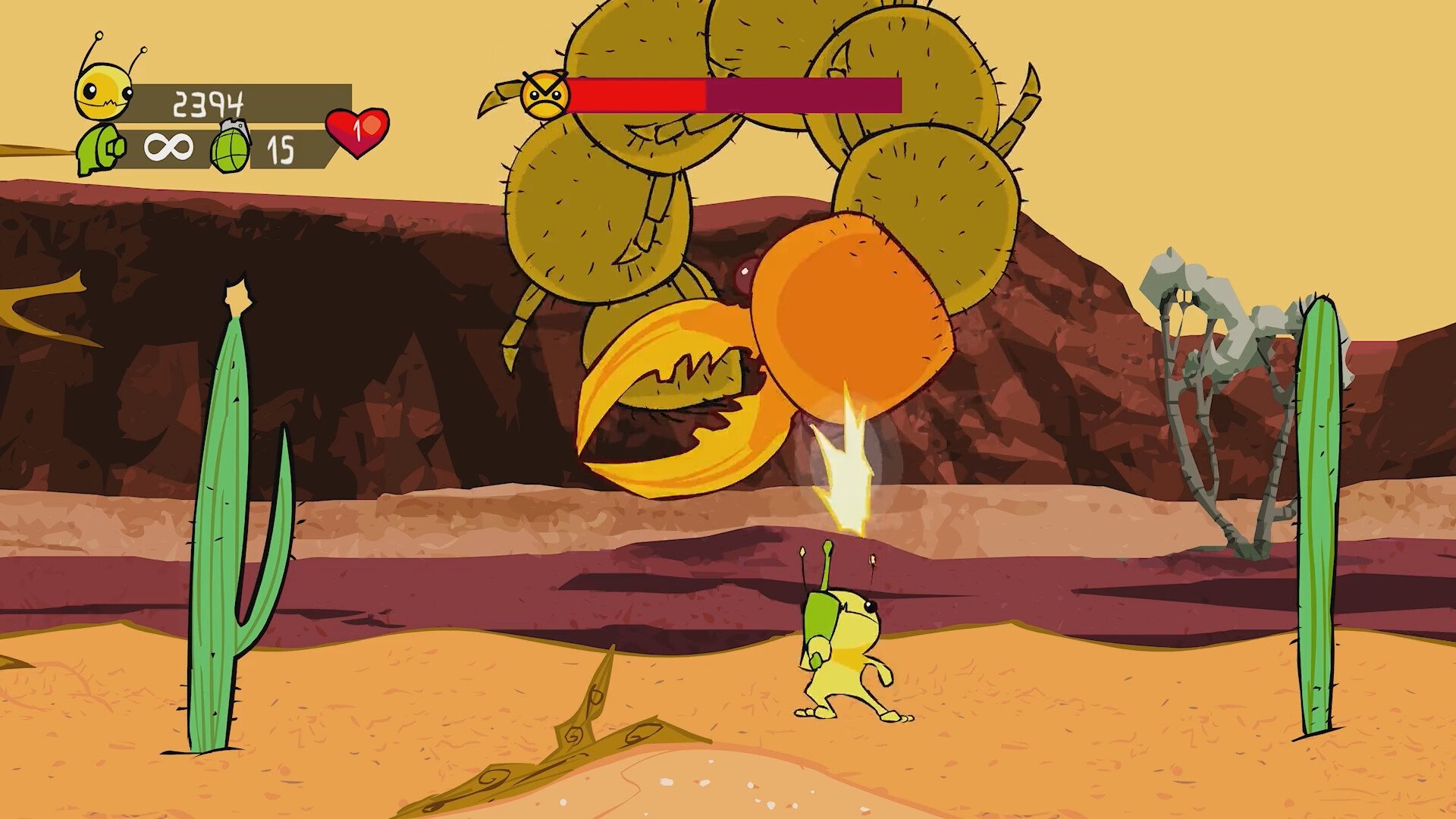 Alien Hominid : outre la relecture, un remaster