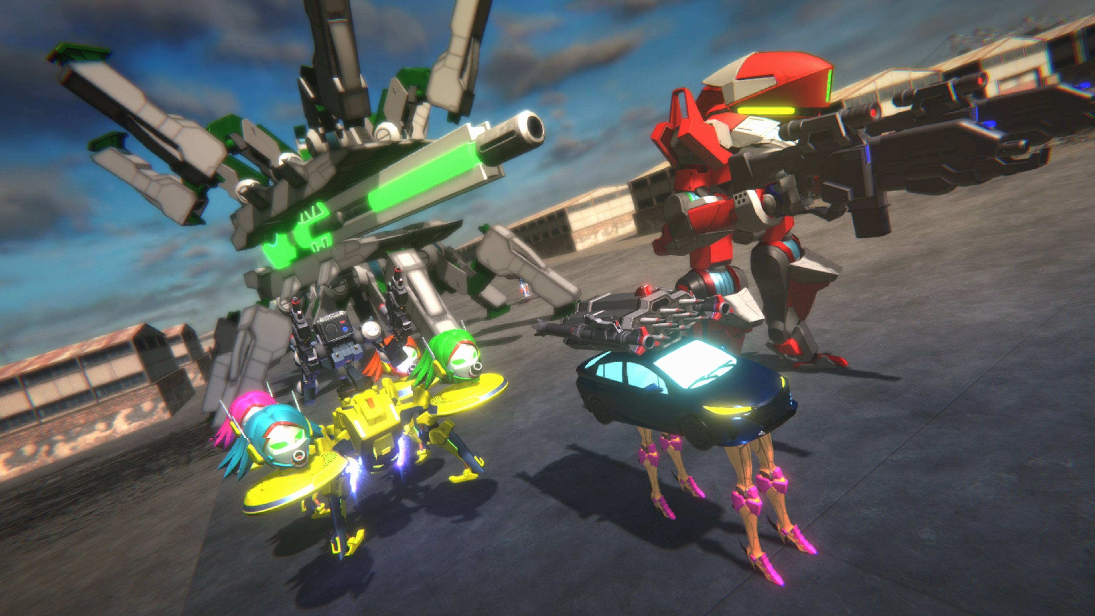 Custom Mech Wars : quand D3 Publisher nous propose son Armored Core parodique