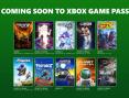 Game Pass : les prochains jeux du service