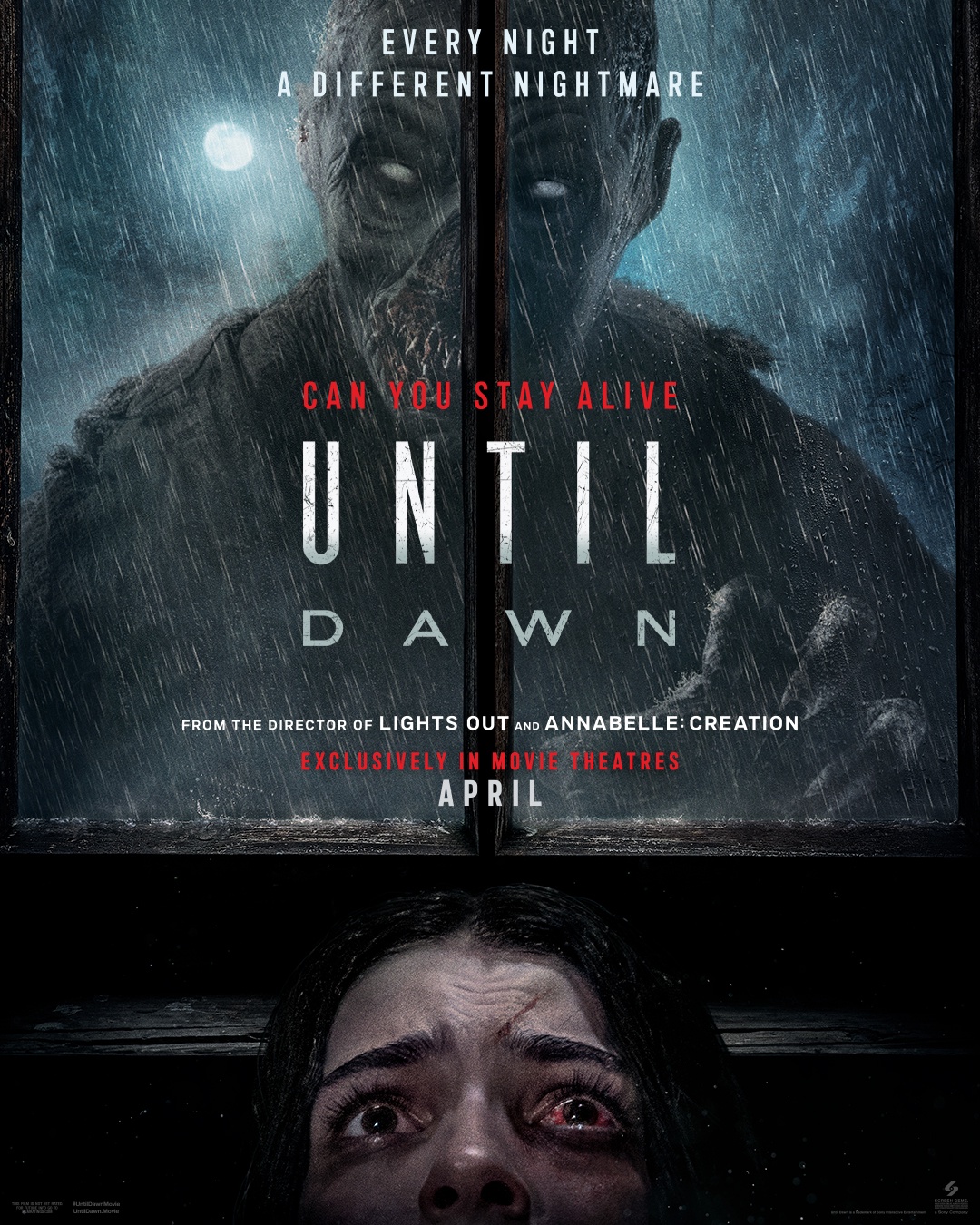Until Dawn : trailer et affiches du film