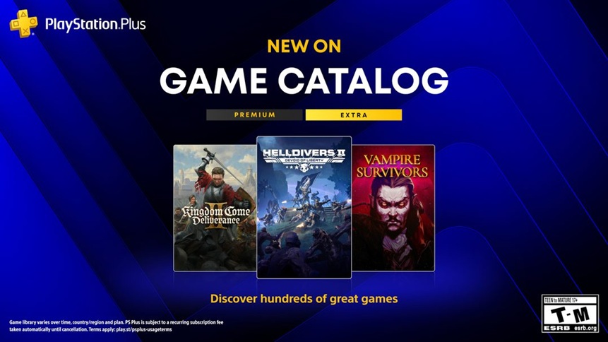 PS Plus Extra : les prochains jeux du service