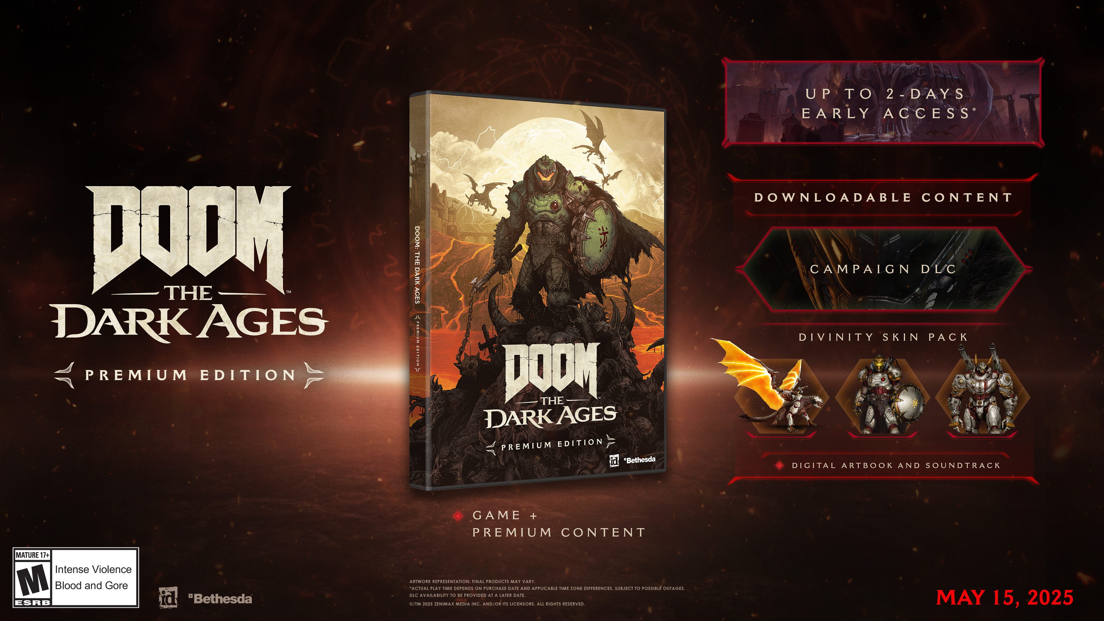Doom : The Dark Ages ne veut plus s'embêter avec un mode multijoueur (+ éditions spéciales)