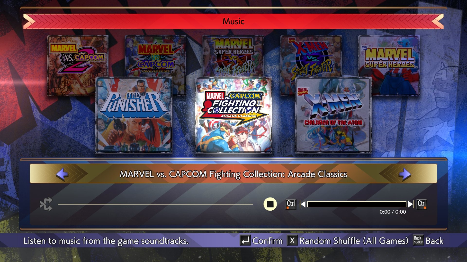 Marvel VS Capcom : une compilation de 7 jeux