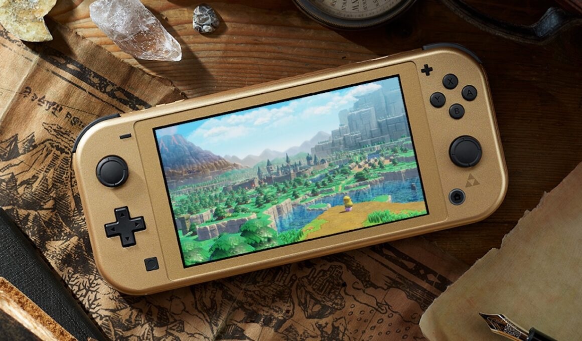 Une Switch Lite Collector pour accompagner The Legend of Zelda : Echoes of Wisdom