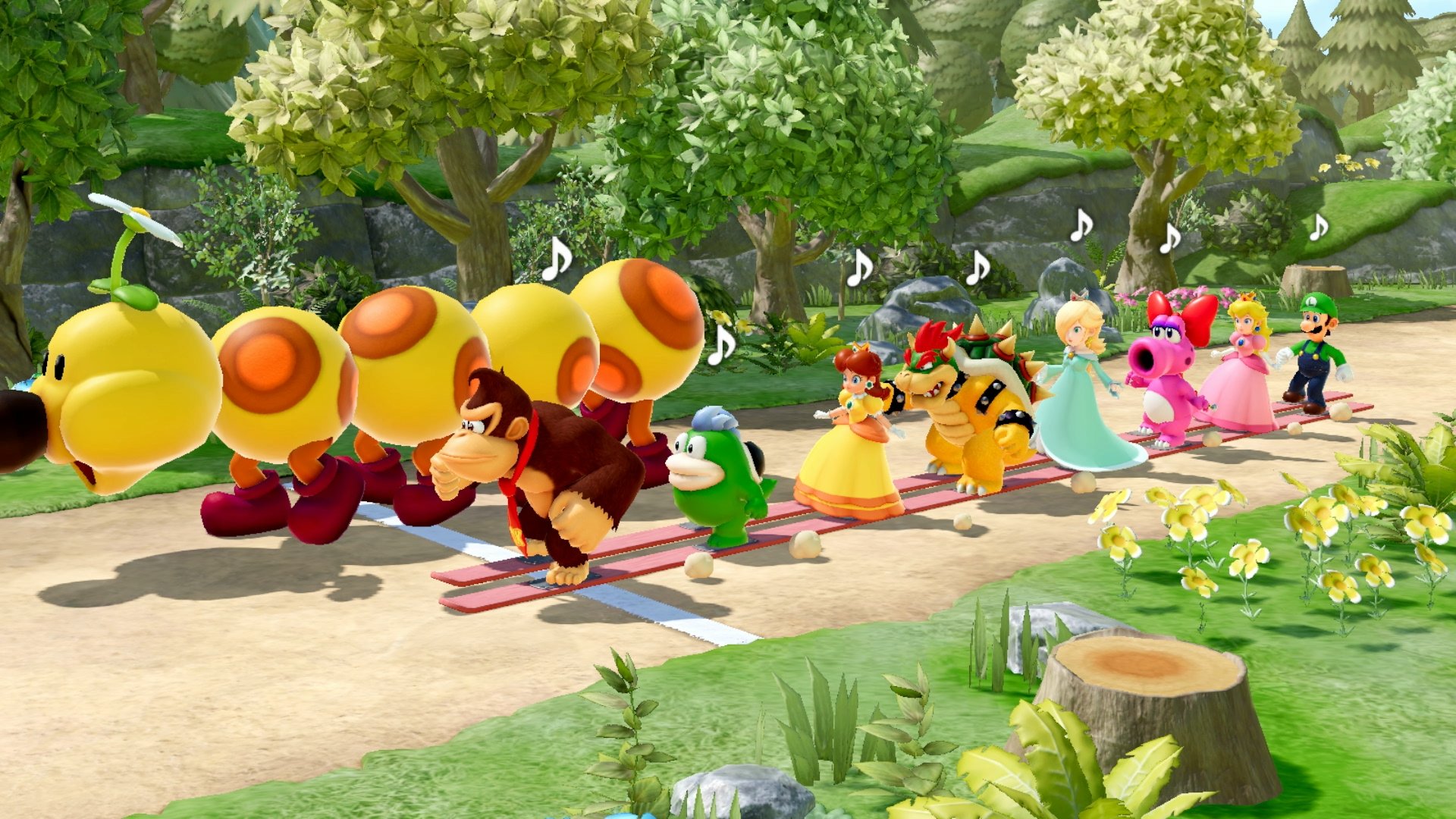 Pauline rejoint Super Mario Party Jamboree