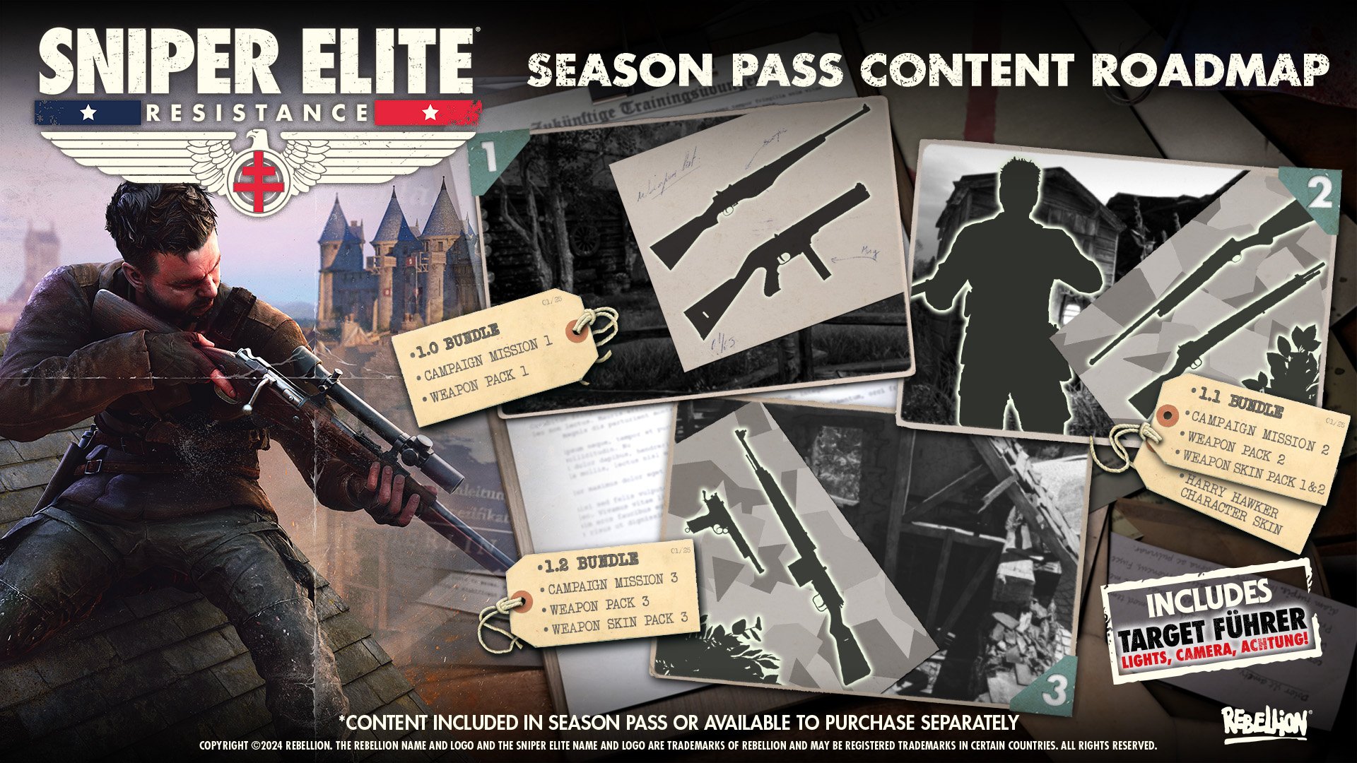 Sniper Elite Resistance : bande-annonce, date de sortie, version physique et Season Pass