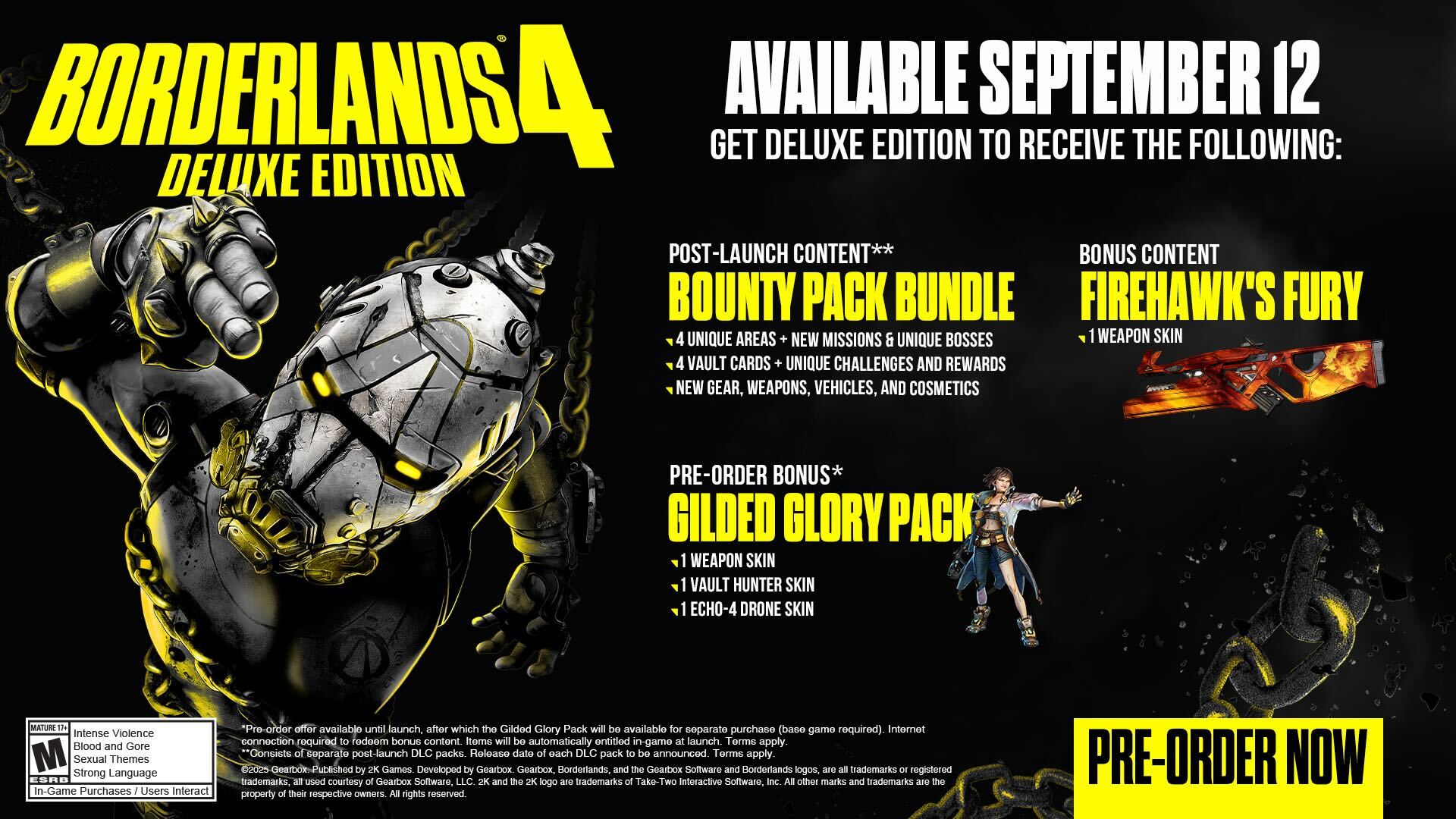 Borderlands 4 sera donc à 80€ mais proposera d'entrée non pas un mais DEUX Season Pass