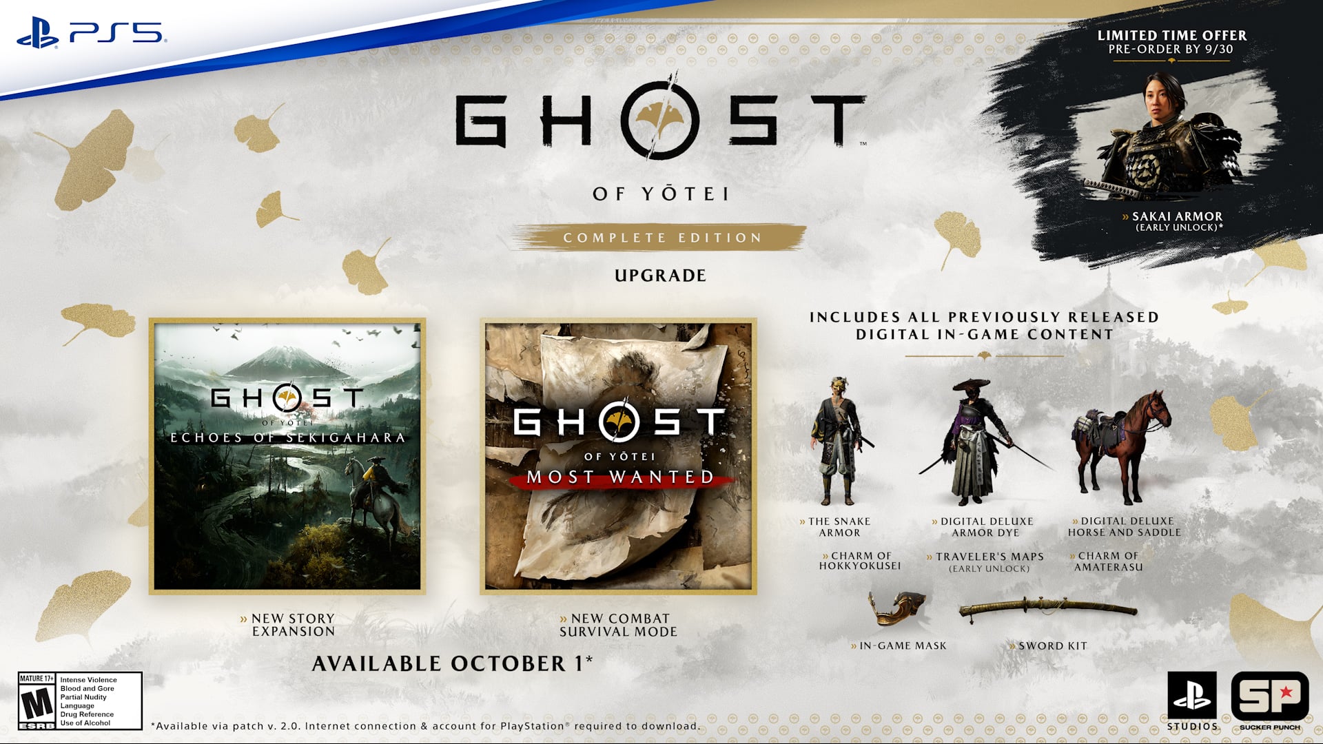 Ghost of Yotei : une Complete Edition, avec le renfort d'une extension solo et un mode inédit