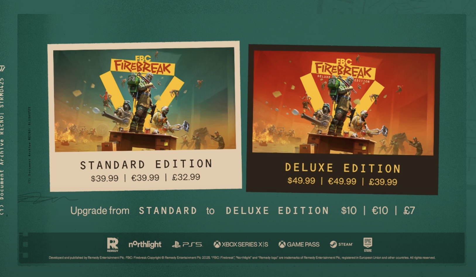 Une date de sortie pour FBC : Firebreak et la promesse d'un suivi gratuit