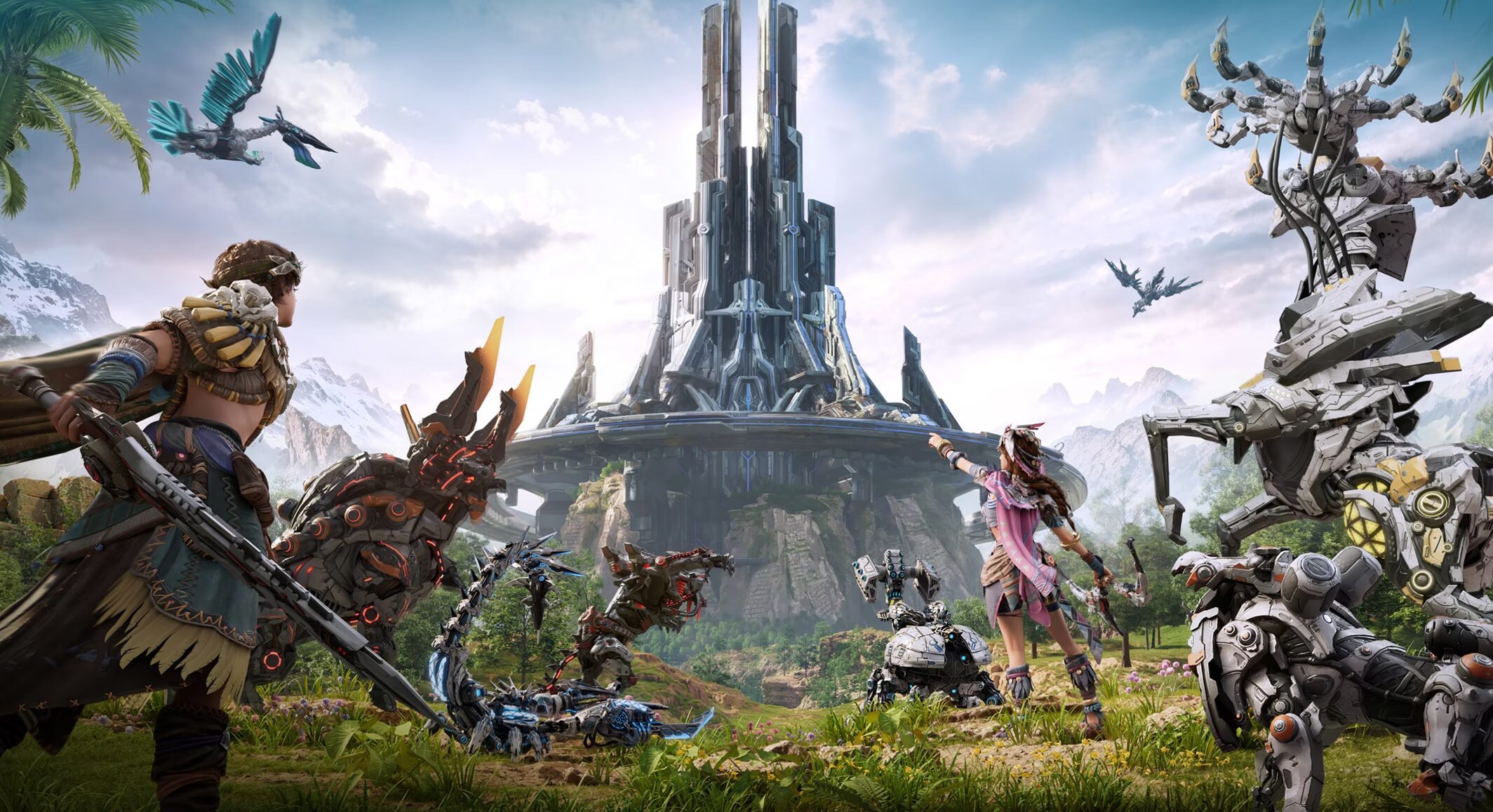 Light of Motiram : quand Tencent dévoile son mélange entre Horizon et Palworld (avec de la construction)