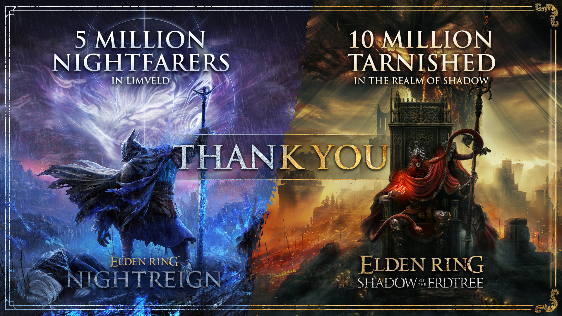 Elden Ring : les derniers chiffres (extension & spin-off)