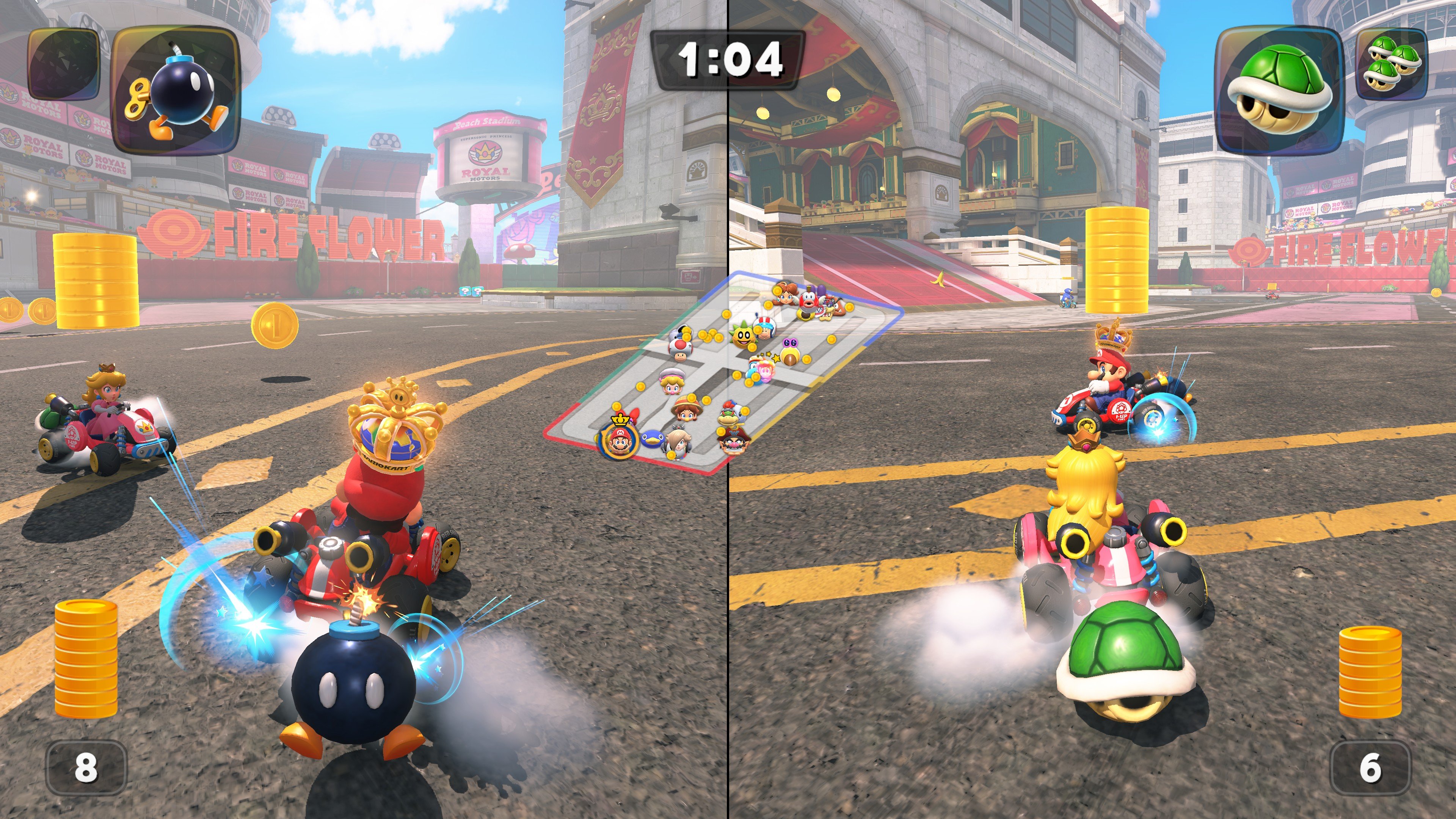 Mario Kart World s'offre une tonne de visuels