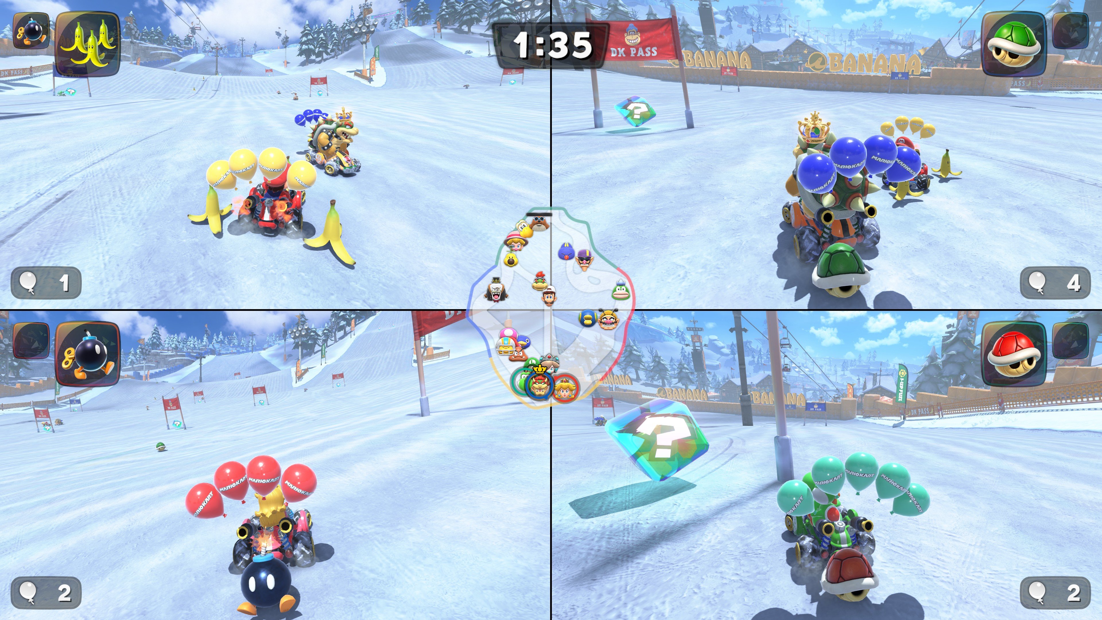 Mario Kart World s'offre une tonne de visuels