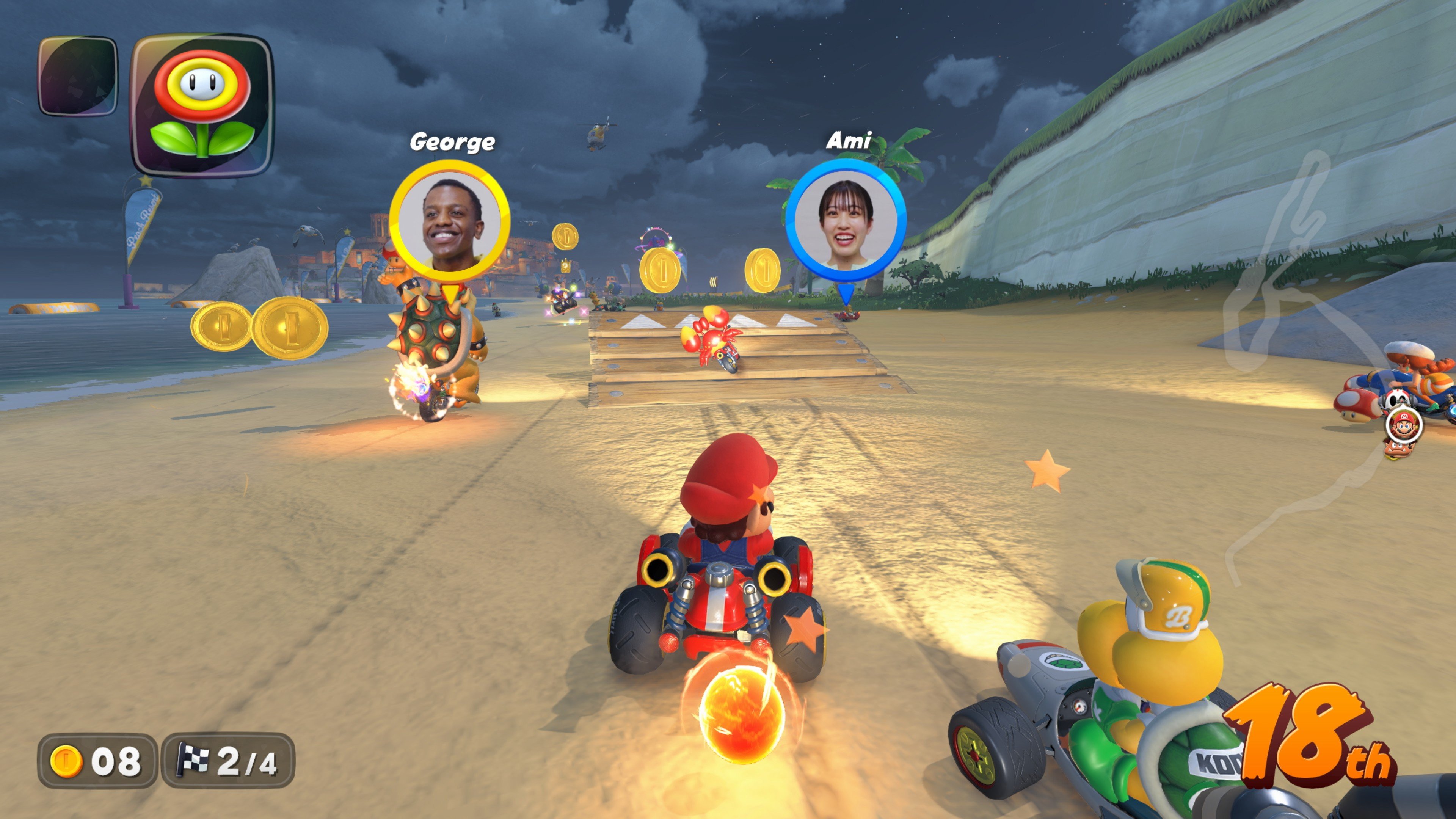 Mario Kart World s'offre une tonne de visuels