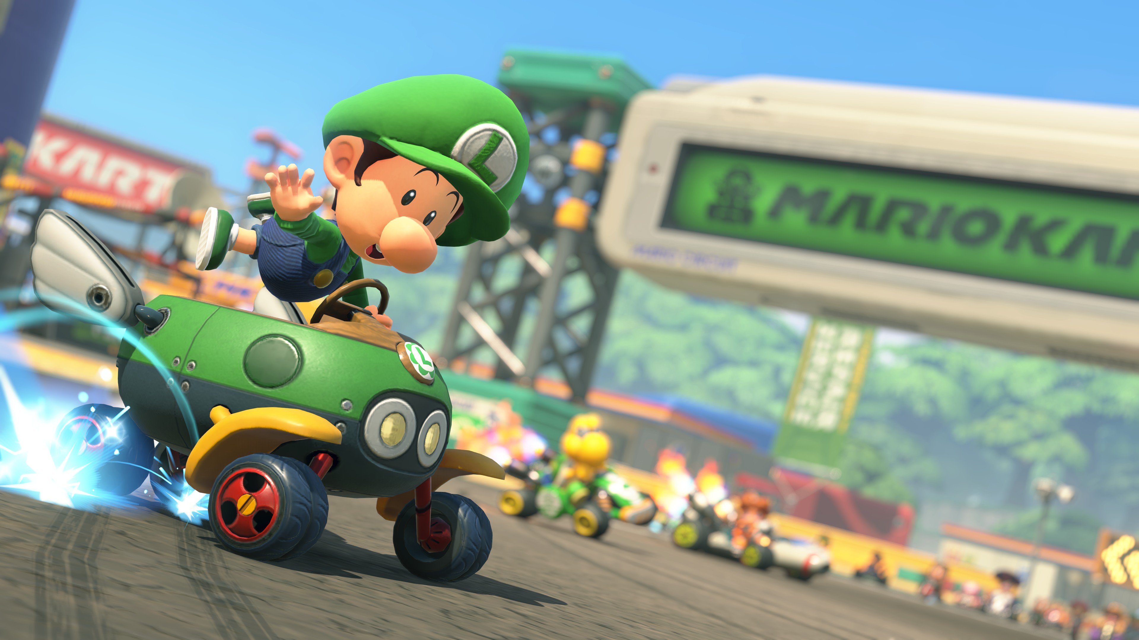 Mario Kart World s'offre une tonne de visuels