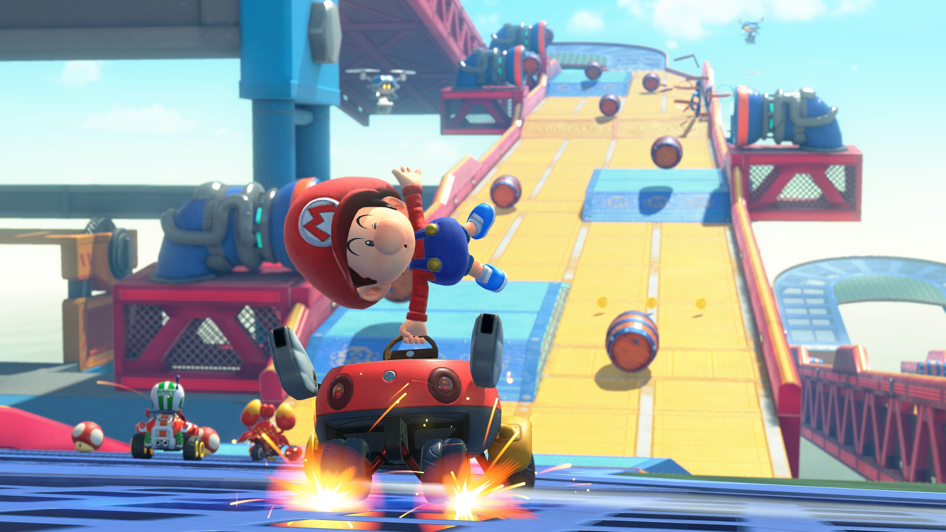 Mario Kart World s'offre une tonne de visuels