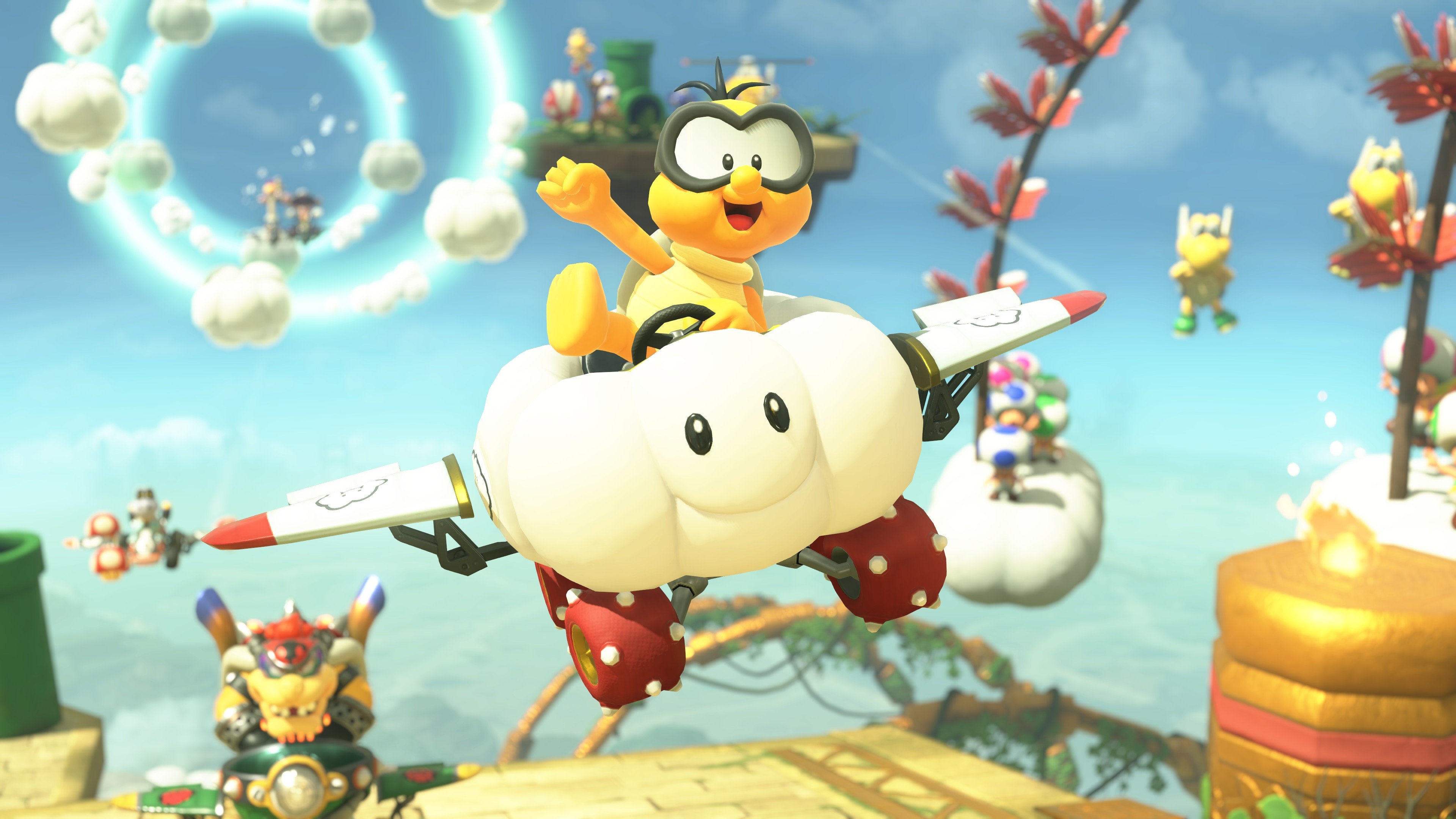 Mario Kart World s'offre une tonne de visuels