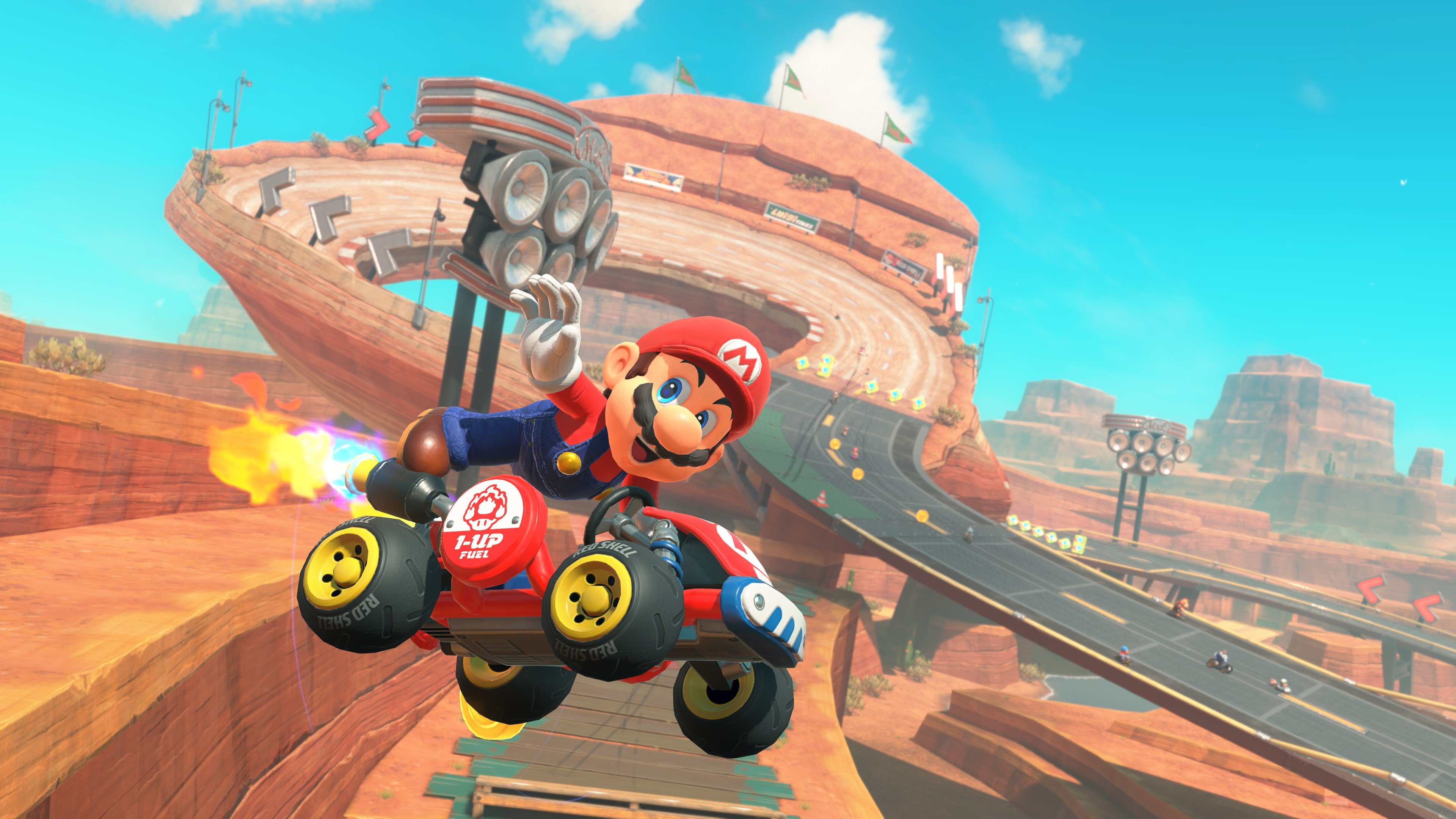 Mario Kart World s'offre une tonne de visuels
