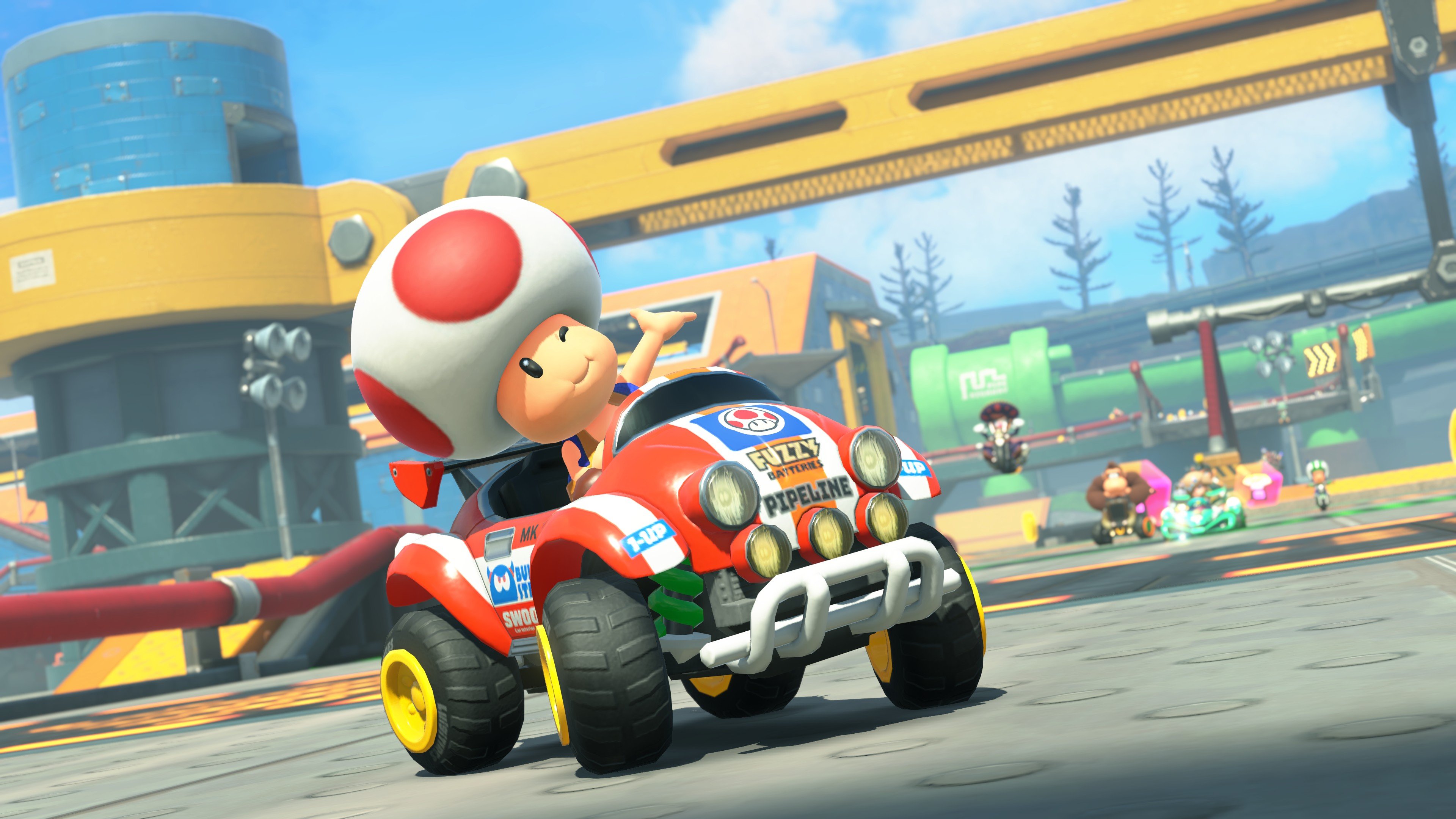 Mario Kart World s'offre une tonne de visuels