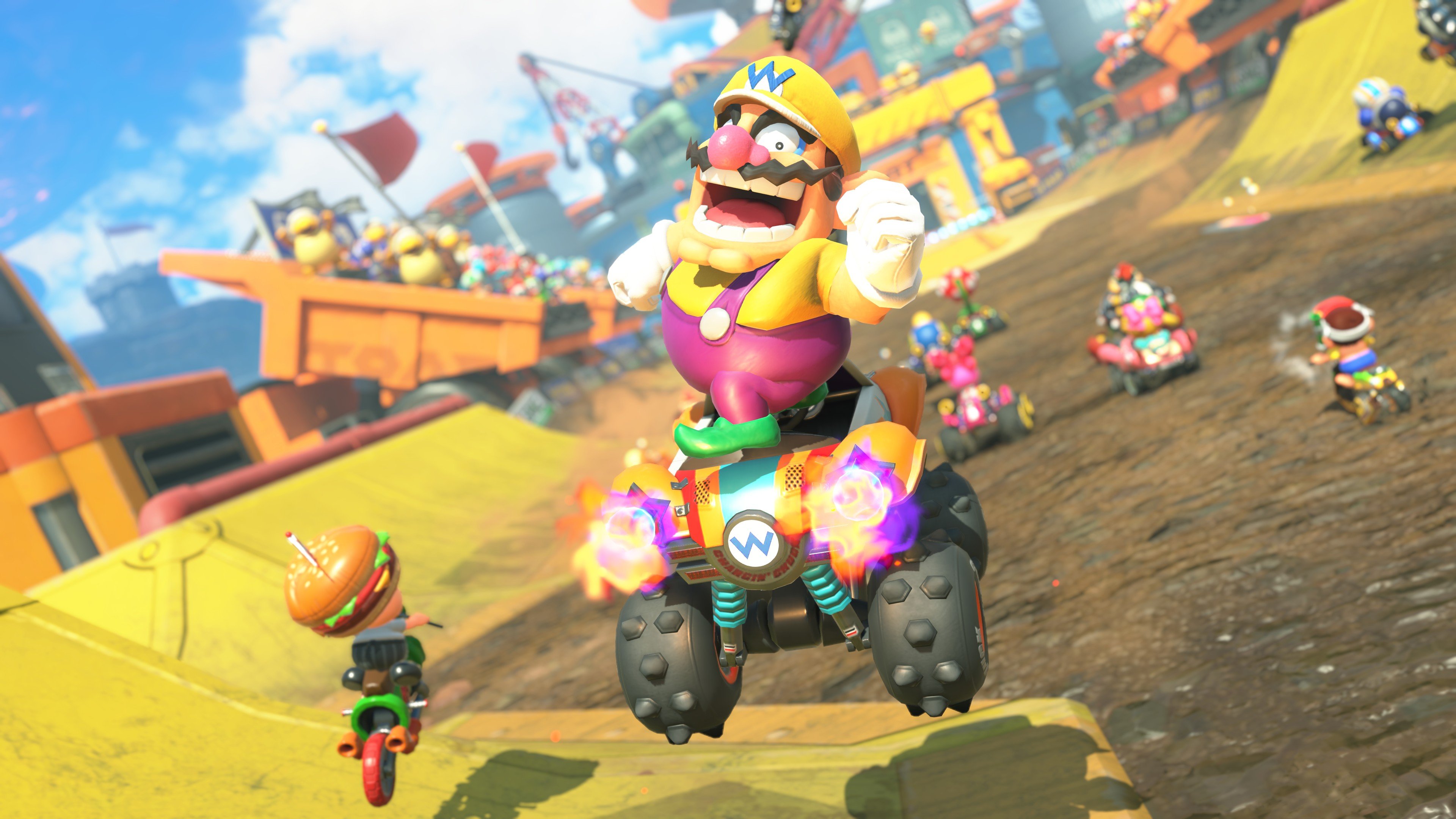 Mario Kart World s'offre une tonne de visuels