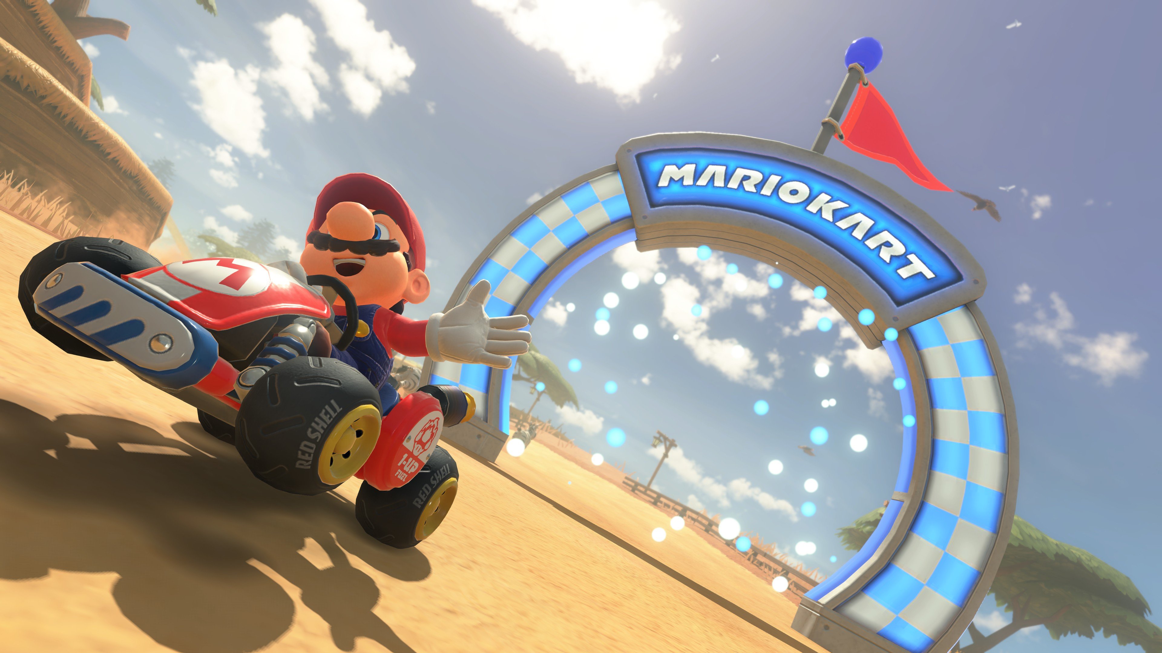 Mario Kart World s'offre une tonne de visuels