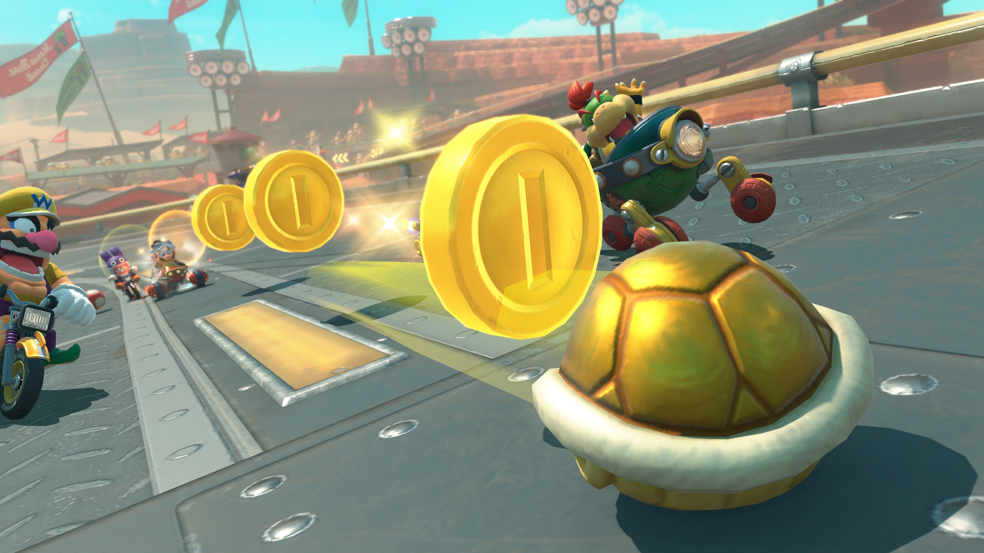 Mario Kart World s'offre une tonne de visuels