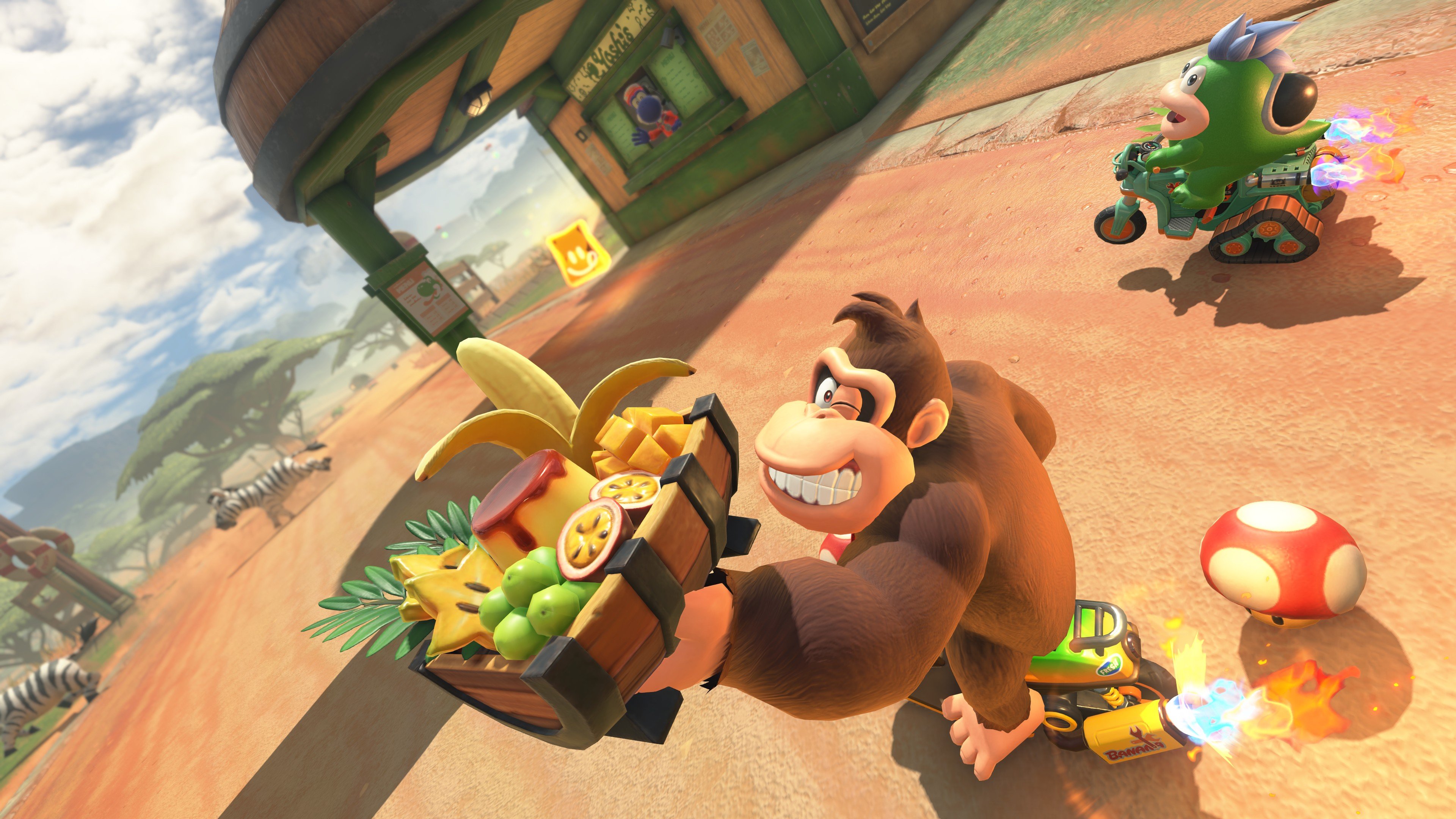 Mario Kart World s'offre une tonne de visuels