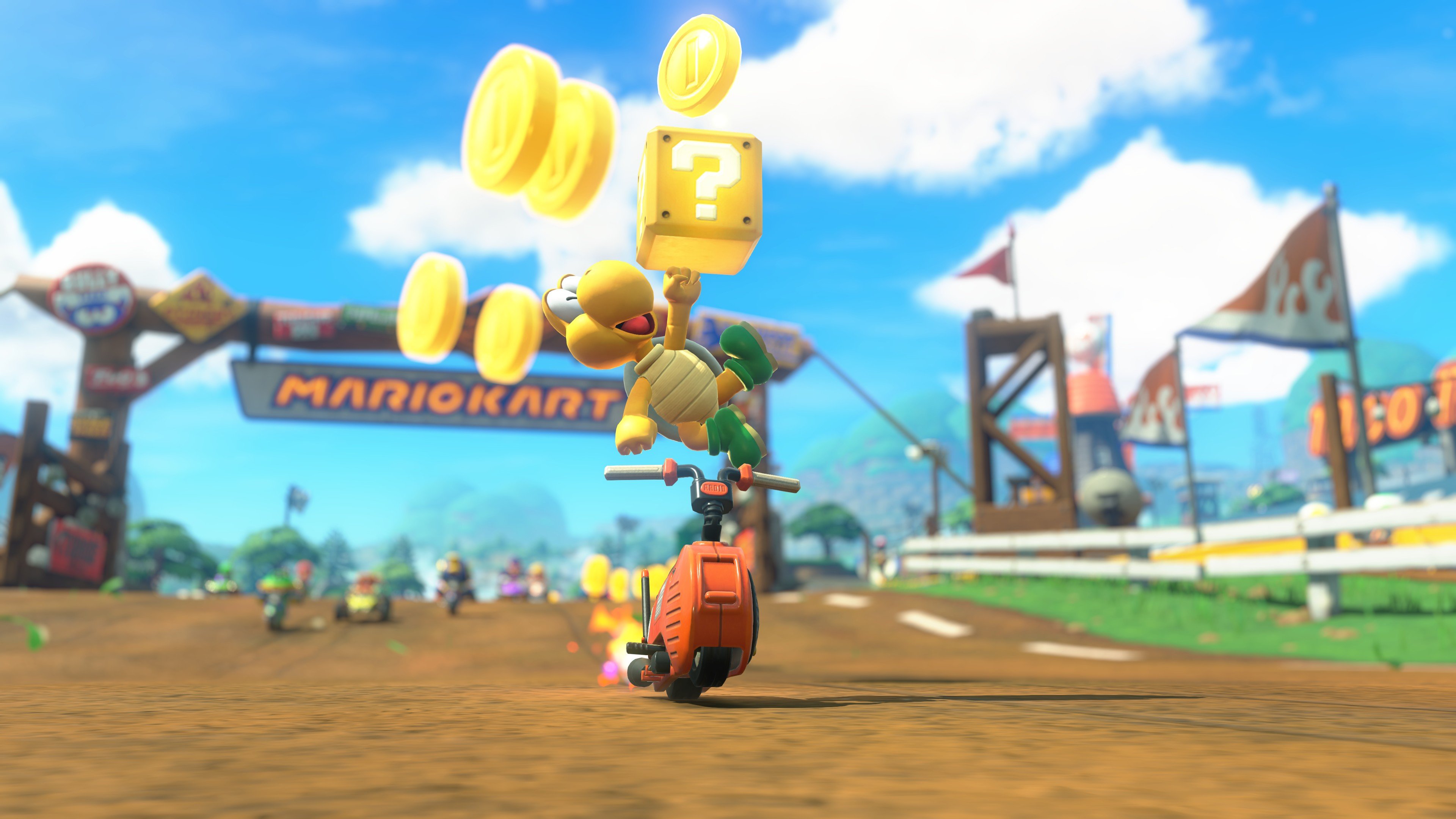 Mario Kart World s'offre une tonne de visuels