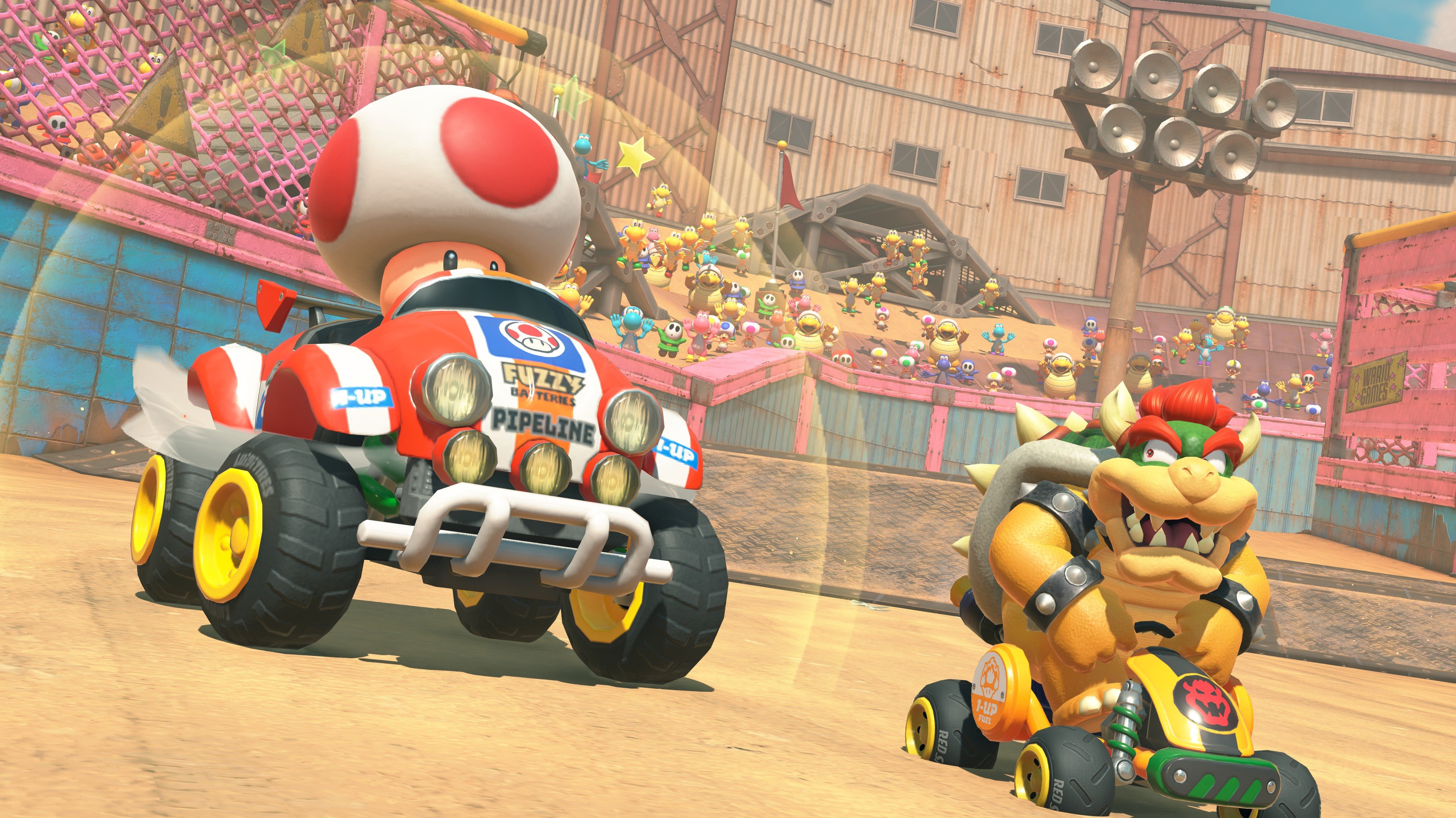 Mario Kart World s'offre une tonne de visuels