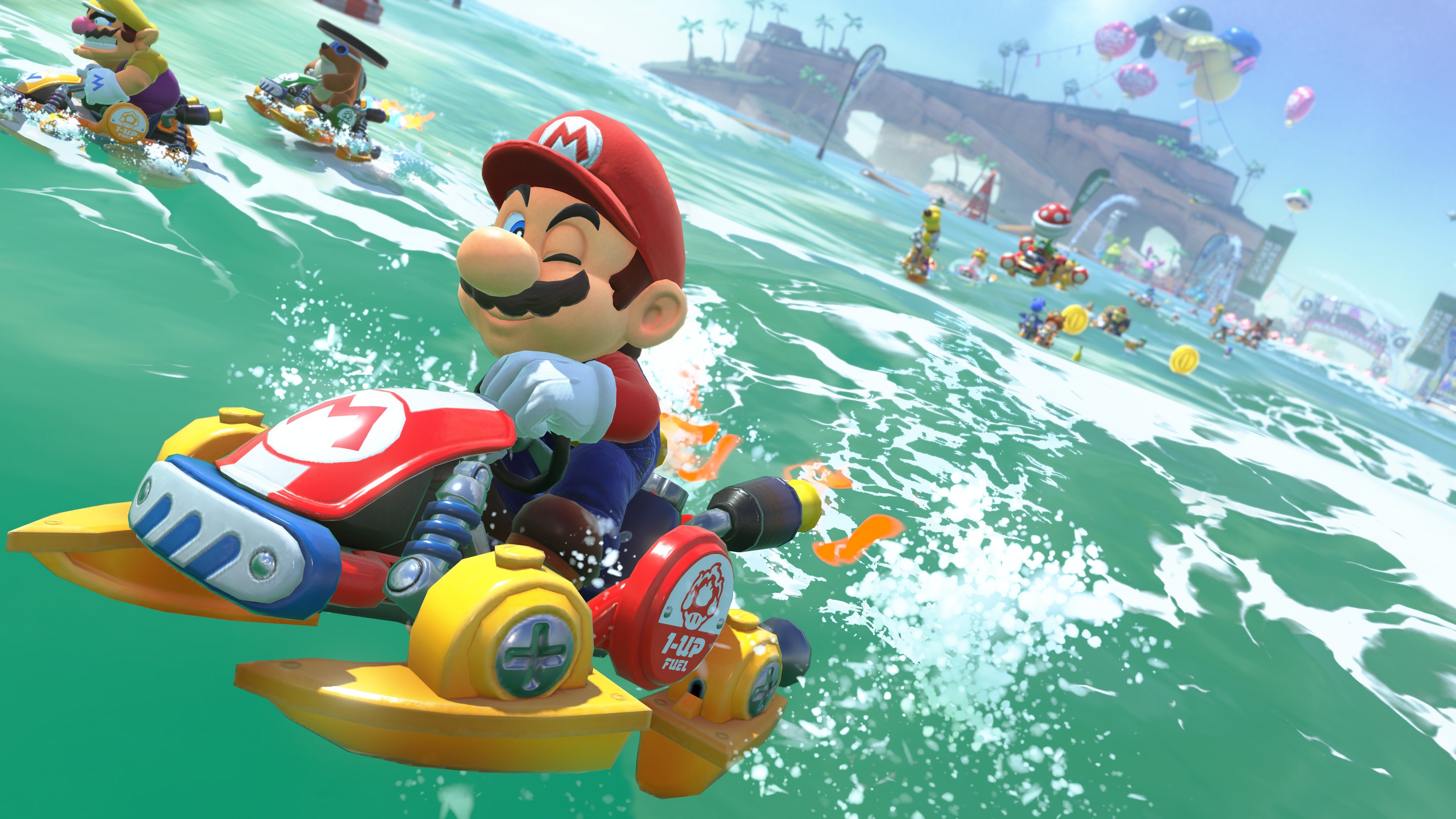 Mario Kart World s'offre une tonne de visuels