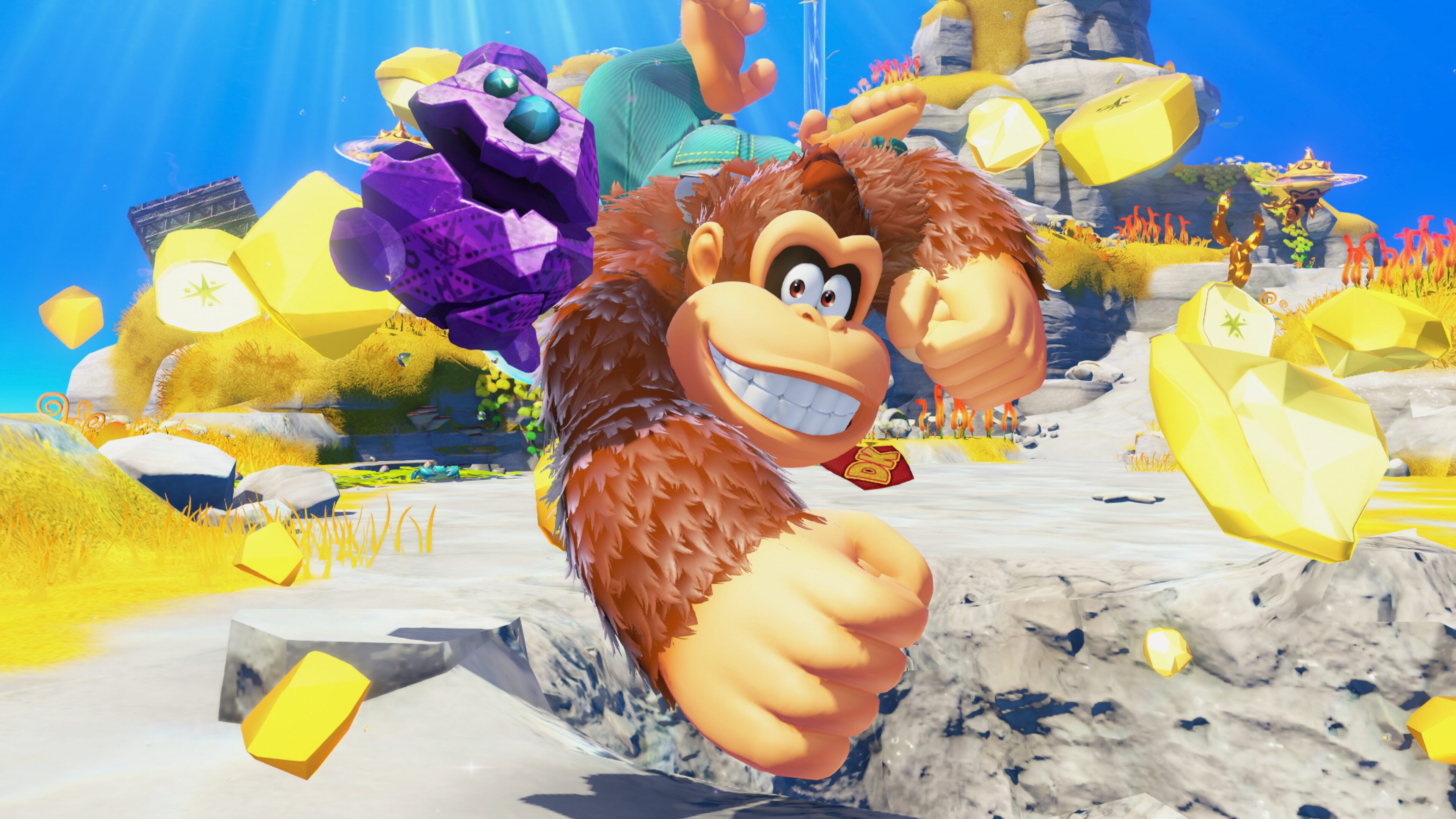 Donkey Kong fait son retour en 3D, pendant que Sakurai remet Kirby sur circuits