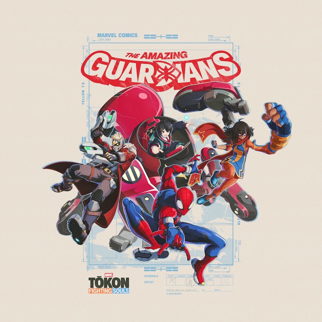 Marvel Tokon : la TEAM Guardians au complet