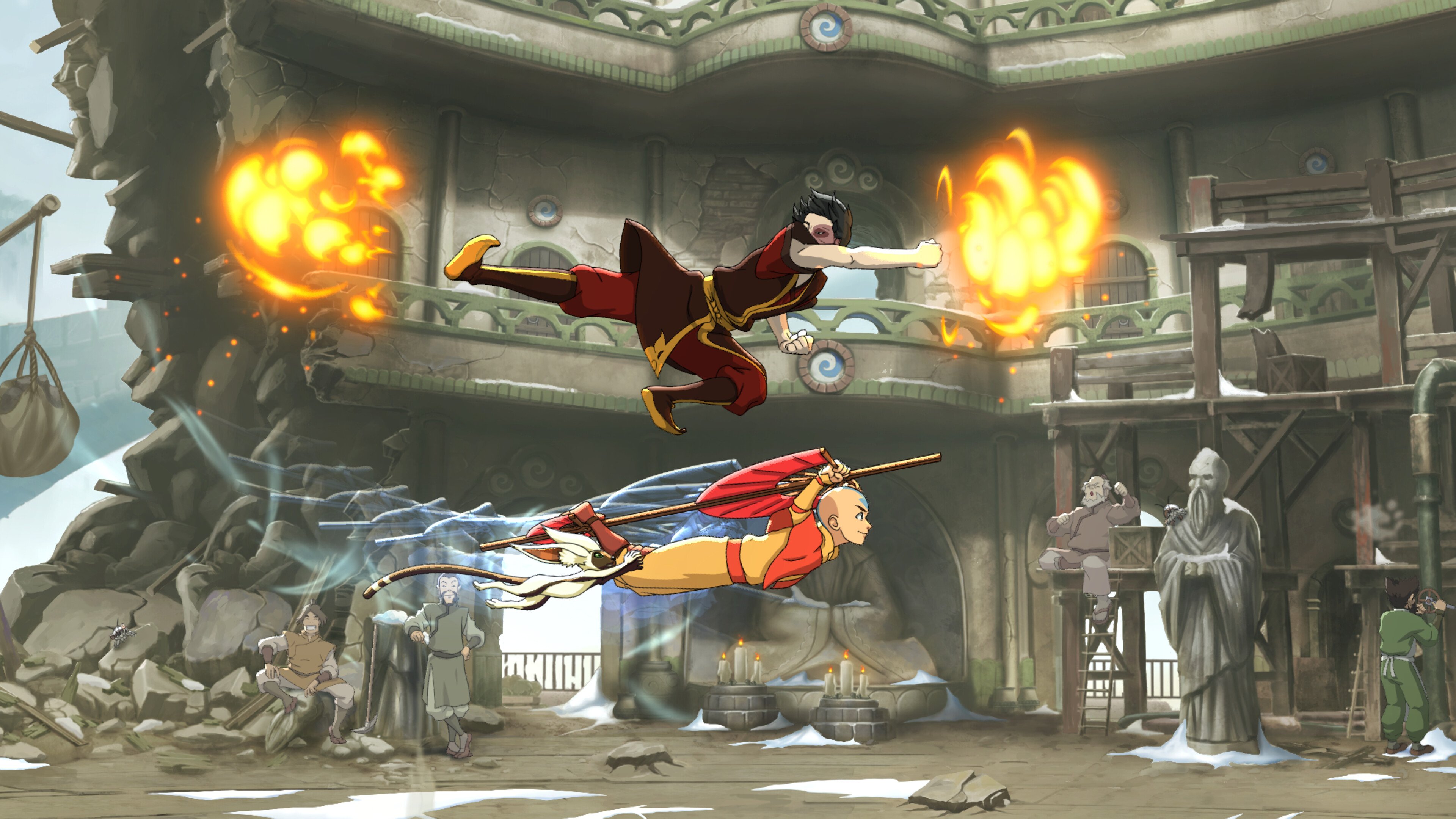 Avatar se lance aussi dans la baston 2D