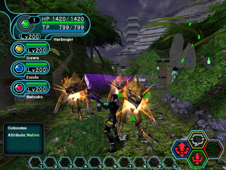 La bêta de PSO Blue Burst