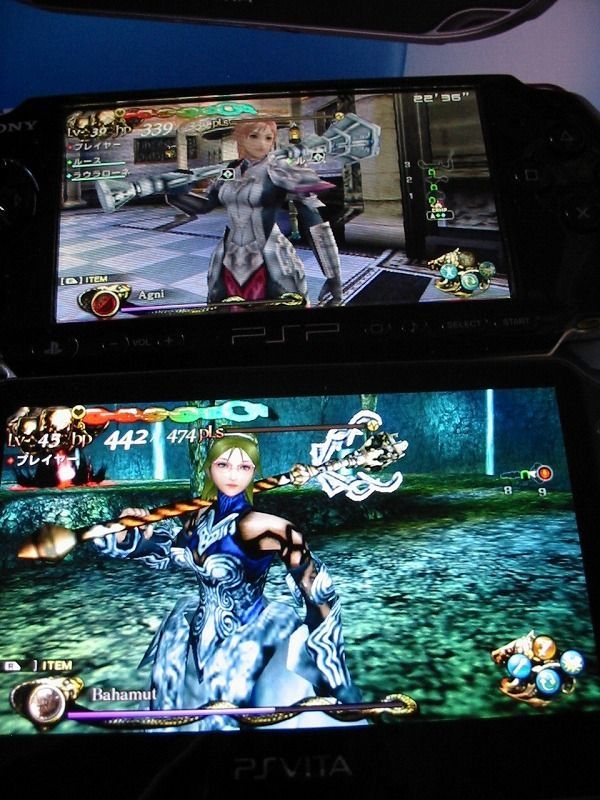 PS Vita : la qualité d'image des jeux PSP