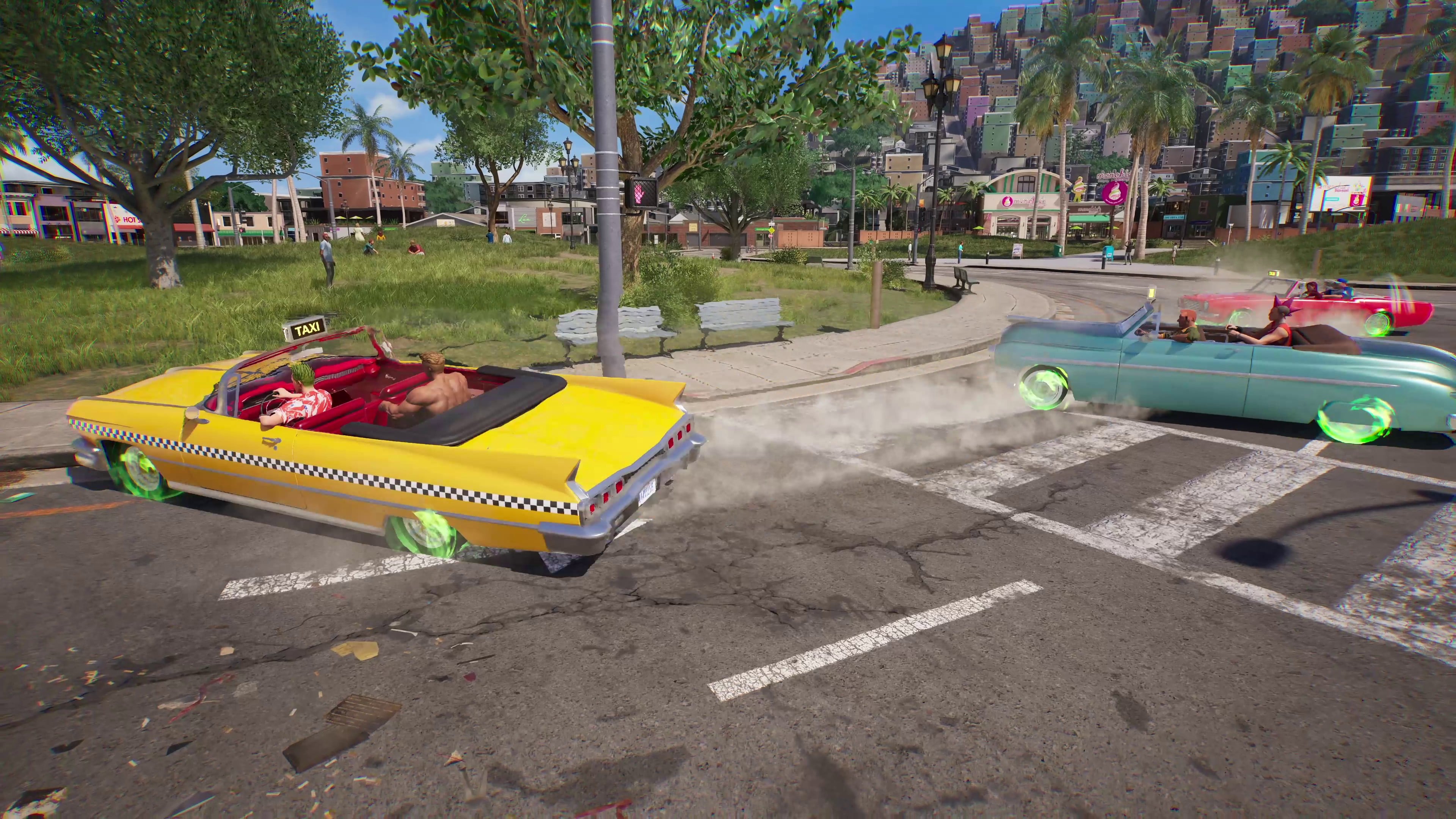 Crazy Taxi : World Tour montre un peu son multi