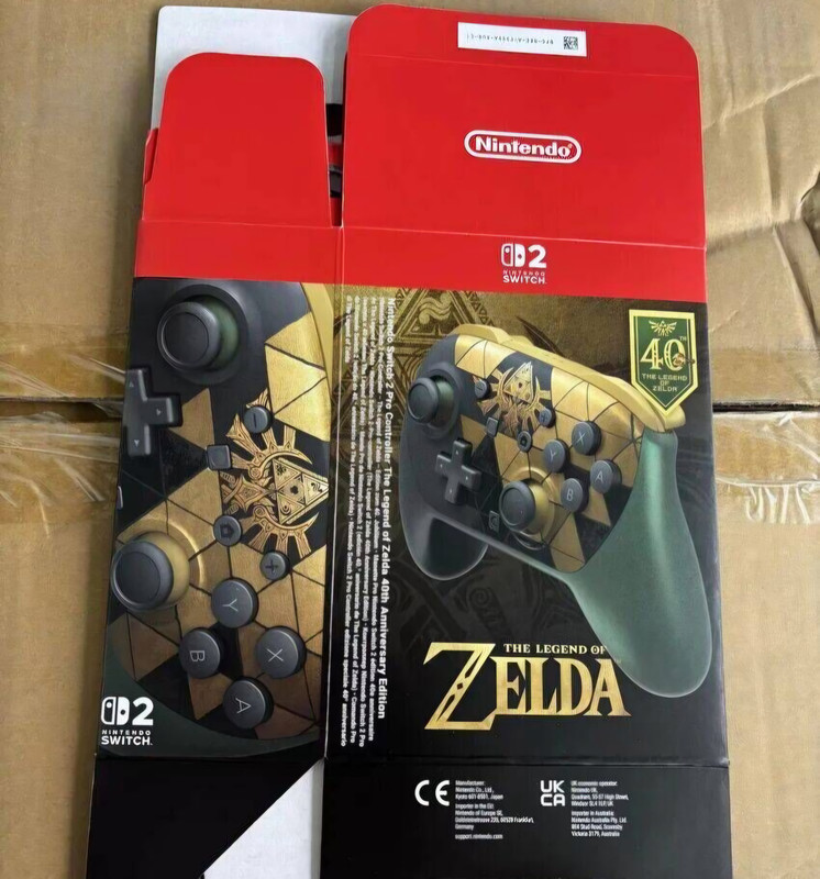 [LEAK] Une édition spéciale de la Switch 2 (et de la manette) pour les 40 ans de Zelda