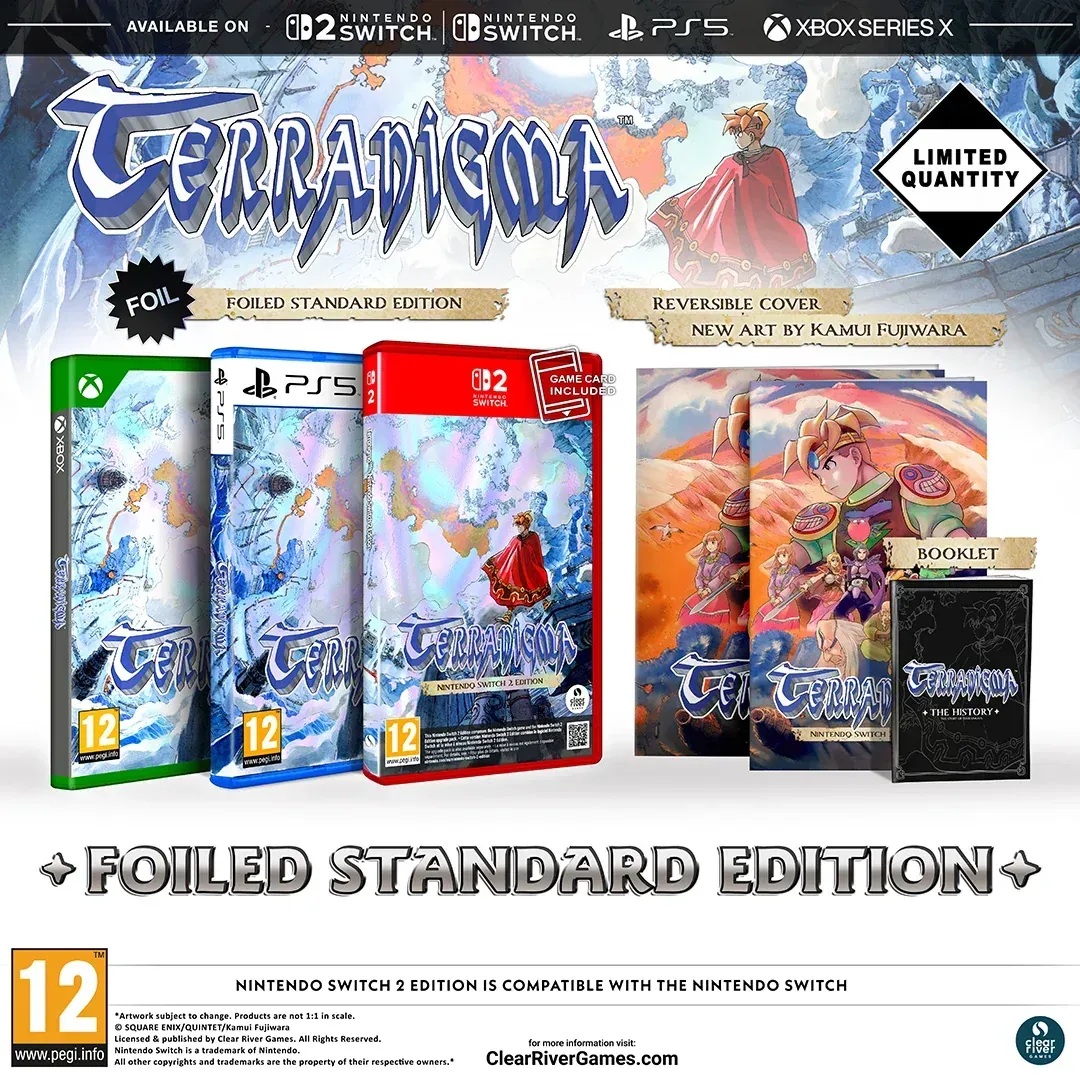 Terranigma : les plans de lancement avec date, version physique et édition collector
