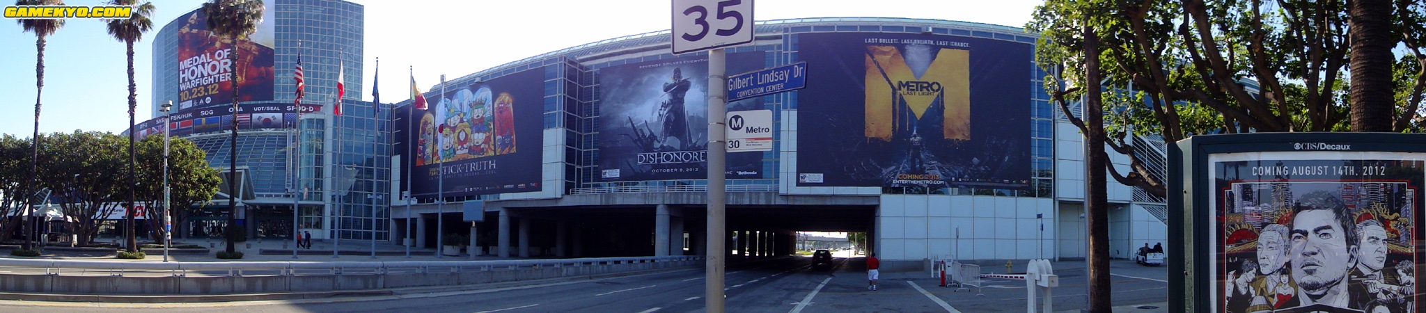 Photos panoramiques du Cenvention Center E3 2012
