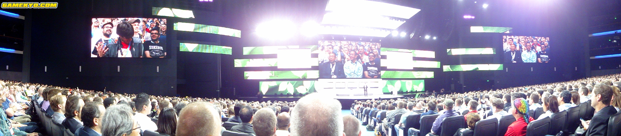 Conférences pré E3 2012 : des photos panoramiques