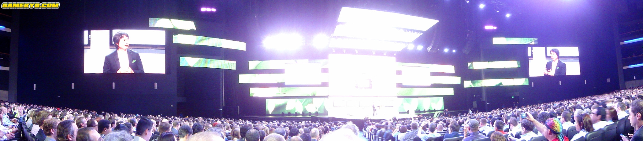 Conférences pré E3 2012 : des photos panoramiques