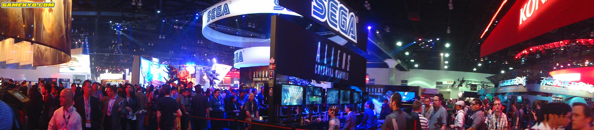 E3 2012 : stands en photos panoramiques