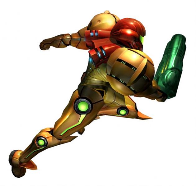 Samus Aran montre sa plastique
