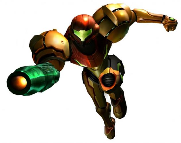 Samus Aran montre sa plastique